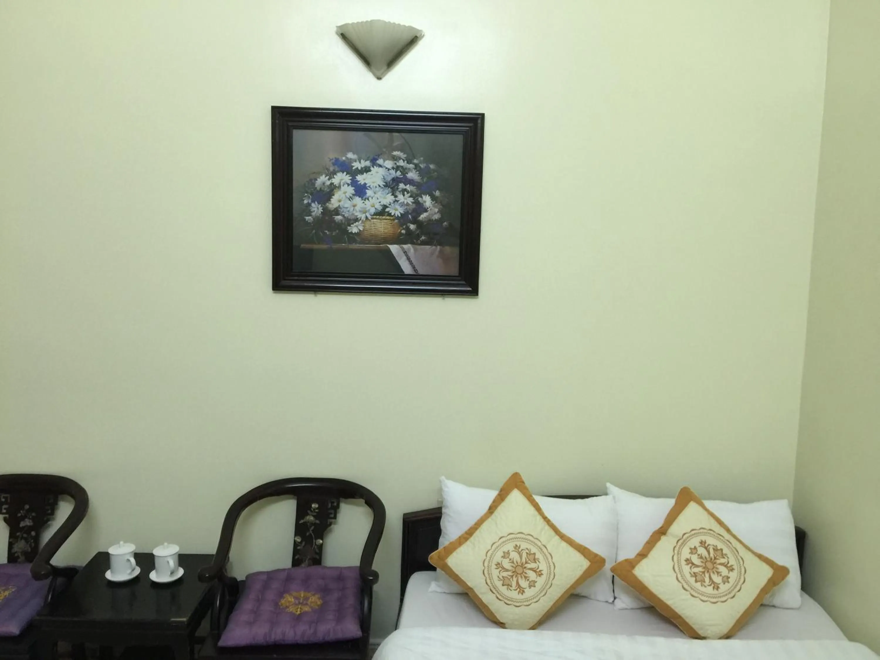 Bed in Thu Guest House