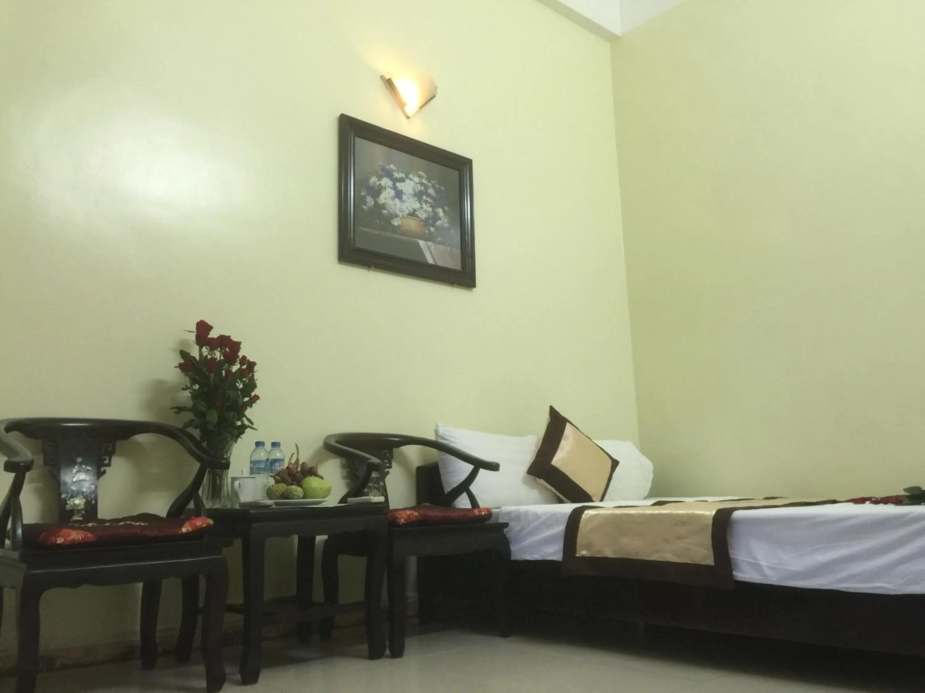 Bed in Thu Guest House