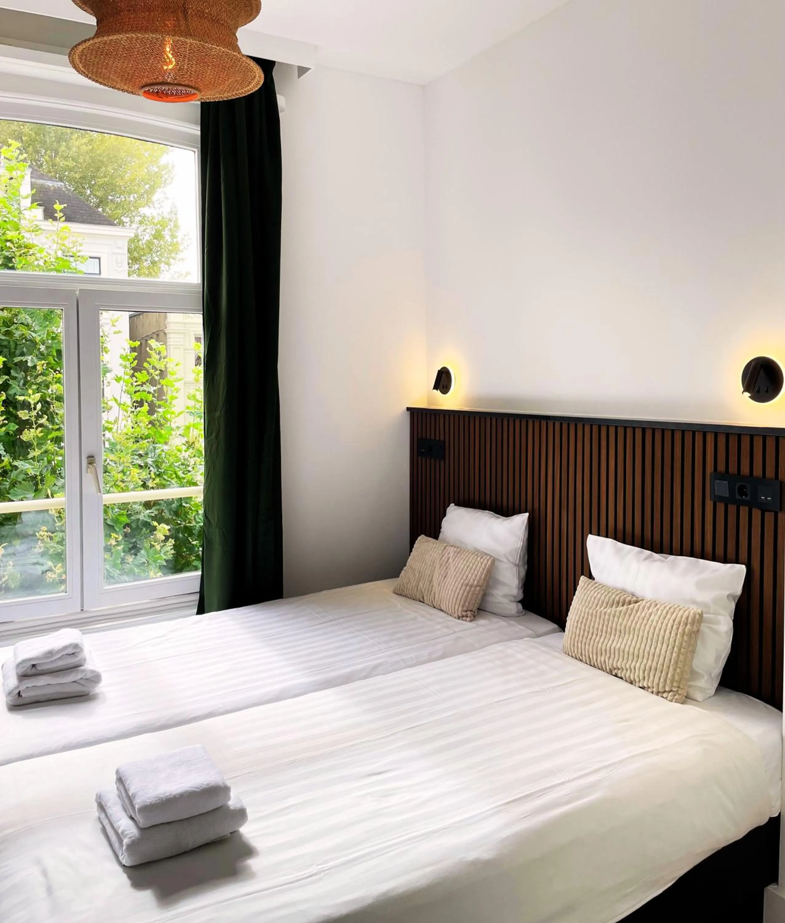 Bedroom, Bed in Hotel Plantage - Digital Access