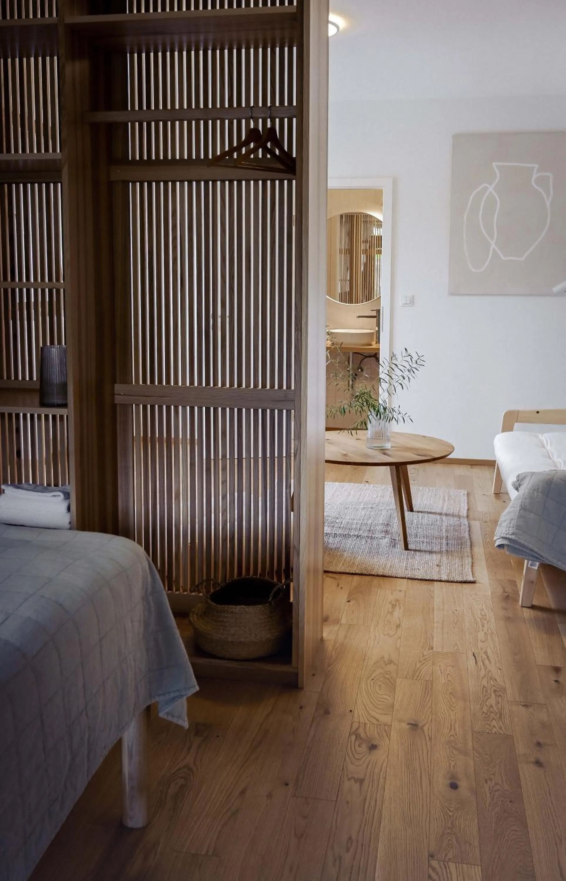 Bedroom, Bed in Resort po.spolu