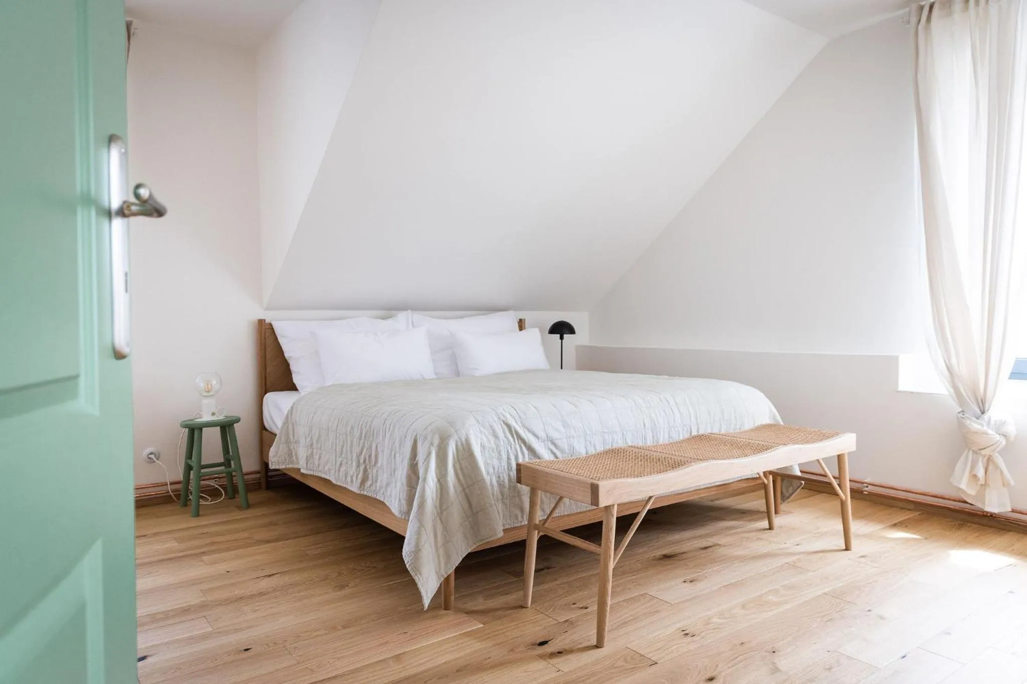 Bedroom, Bed in Resort po.spolu