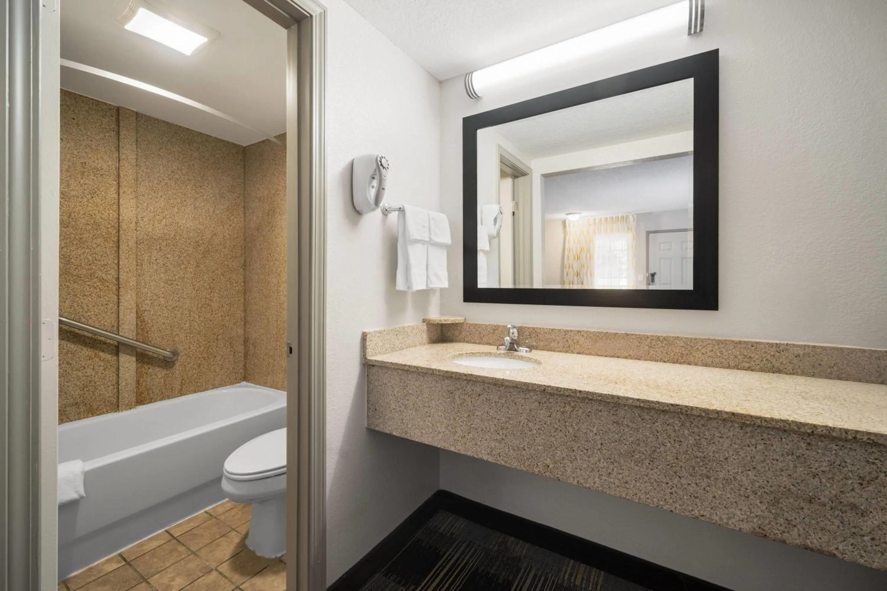 Bathroom in Days Inn by Wyndham Canton