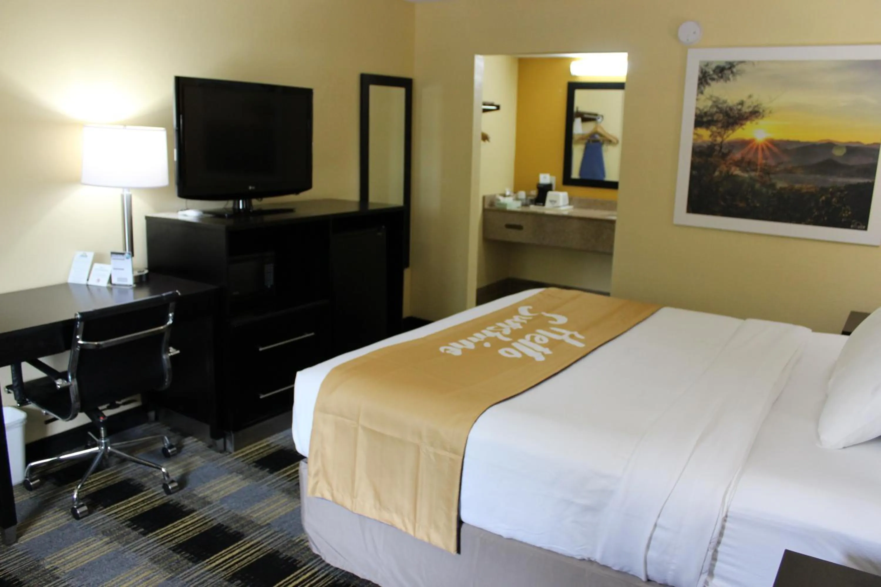 Bed in Days Inn by Wyndham Canton