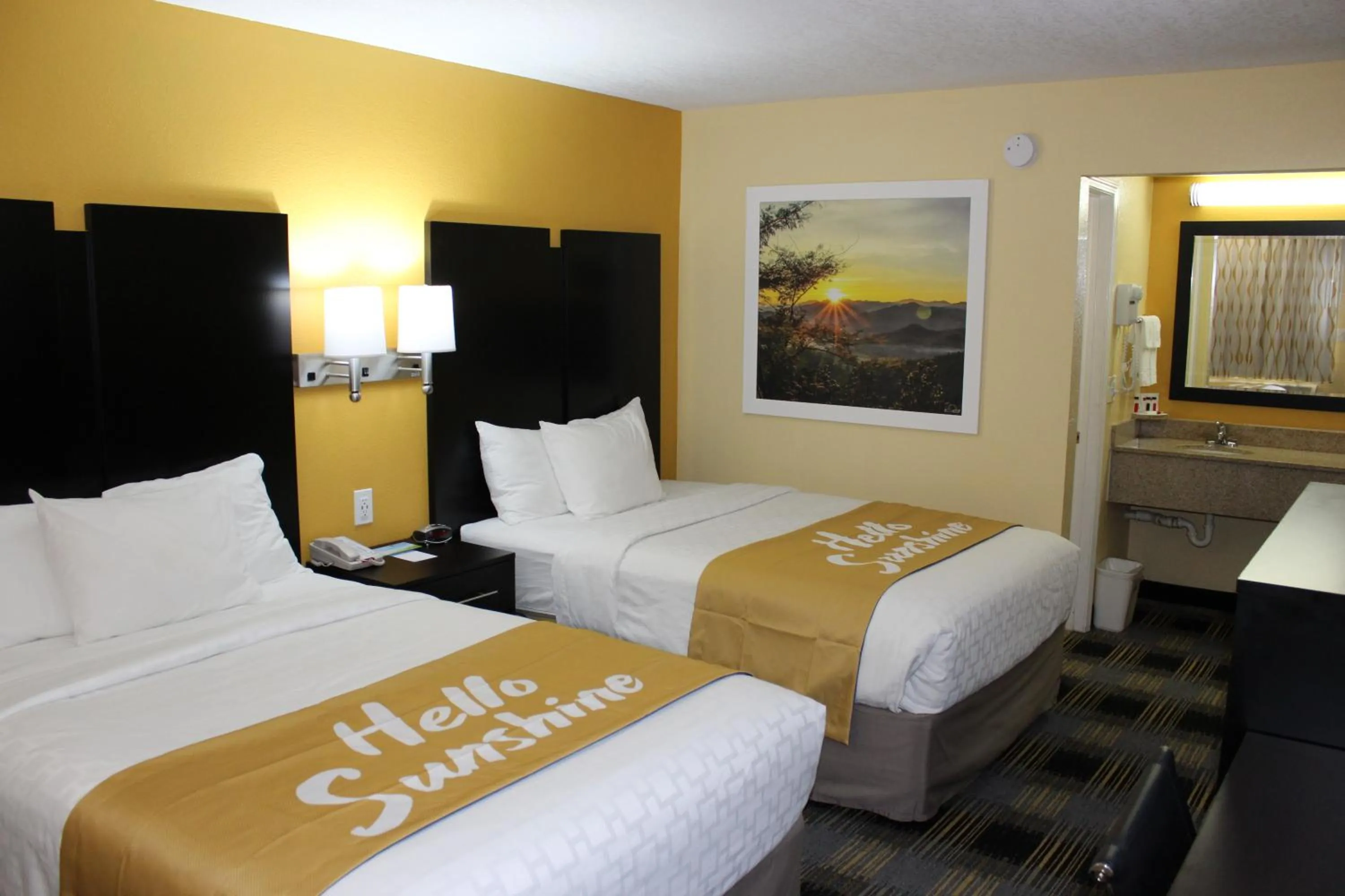 Bed in Days Inn by Wyndham Canton