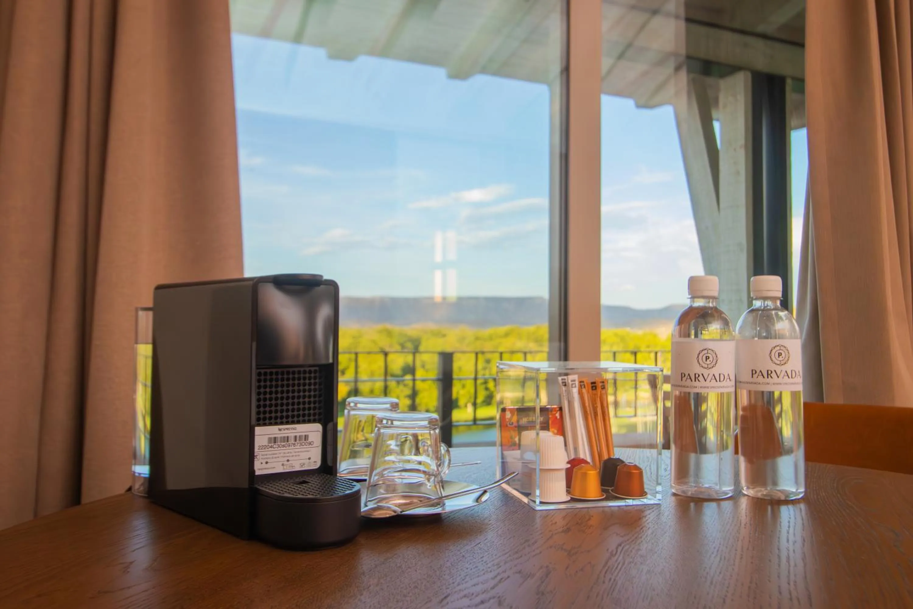 Coffee/tea facilities in Hotel Vinícola Parvada by Lumina