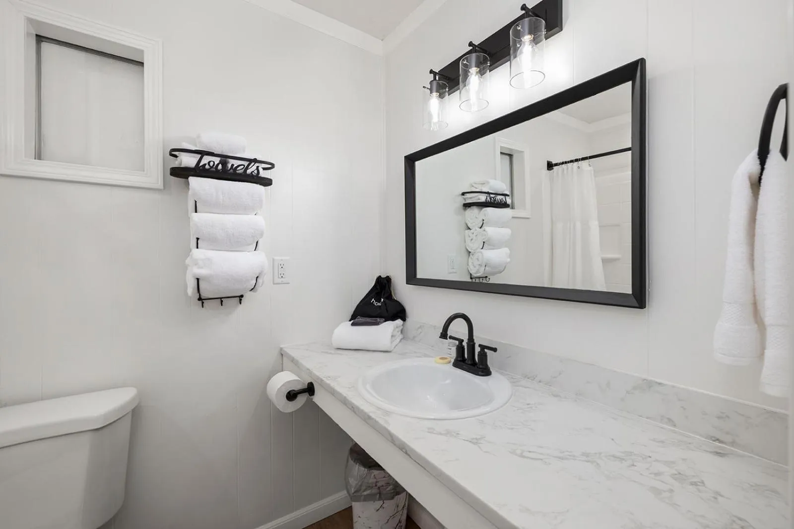 Bathroom in The Lofts on Indian Point - Near Silver Dollar City