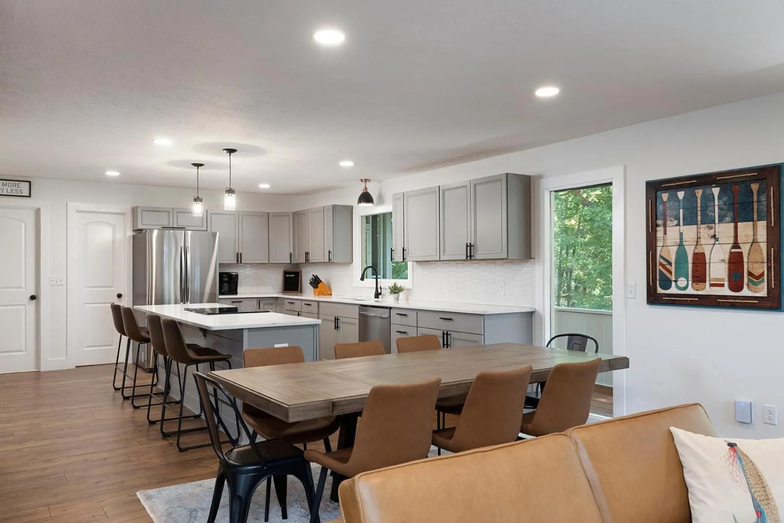 Kitchen or kitchenette in The Lofts on Indian Point - Near Silver Dollar City