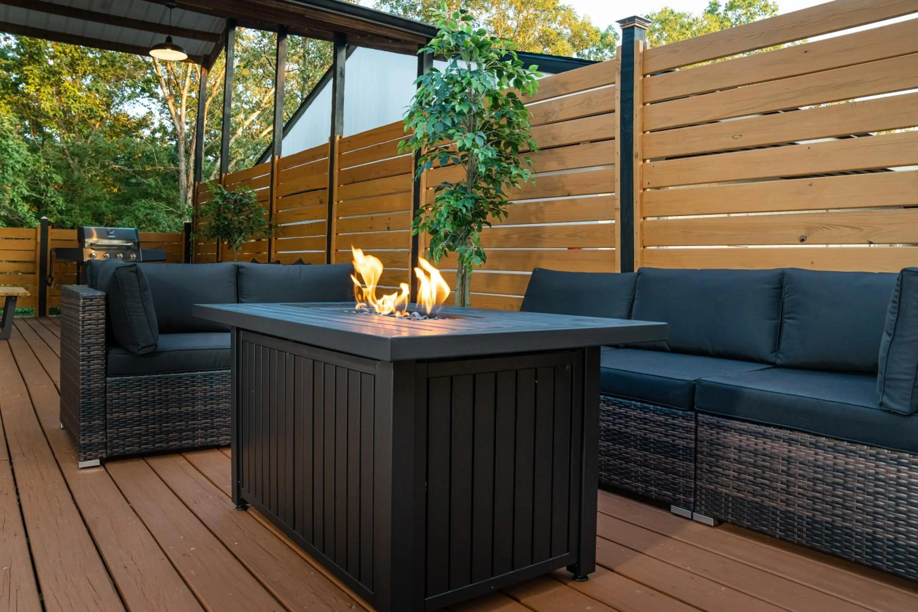 Patio in The Lofts on Indian Point - Near Silver Dollar City
