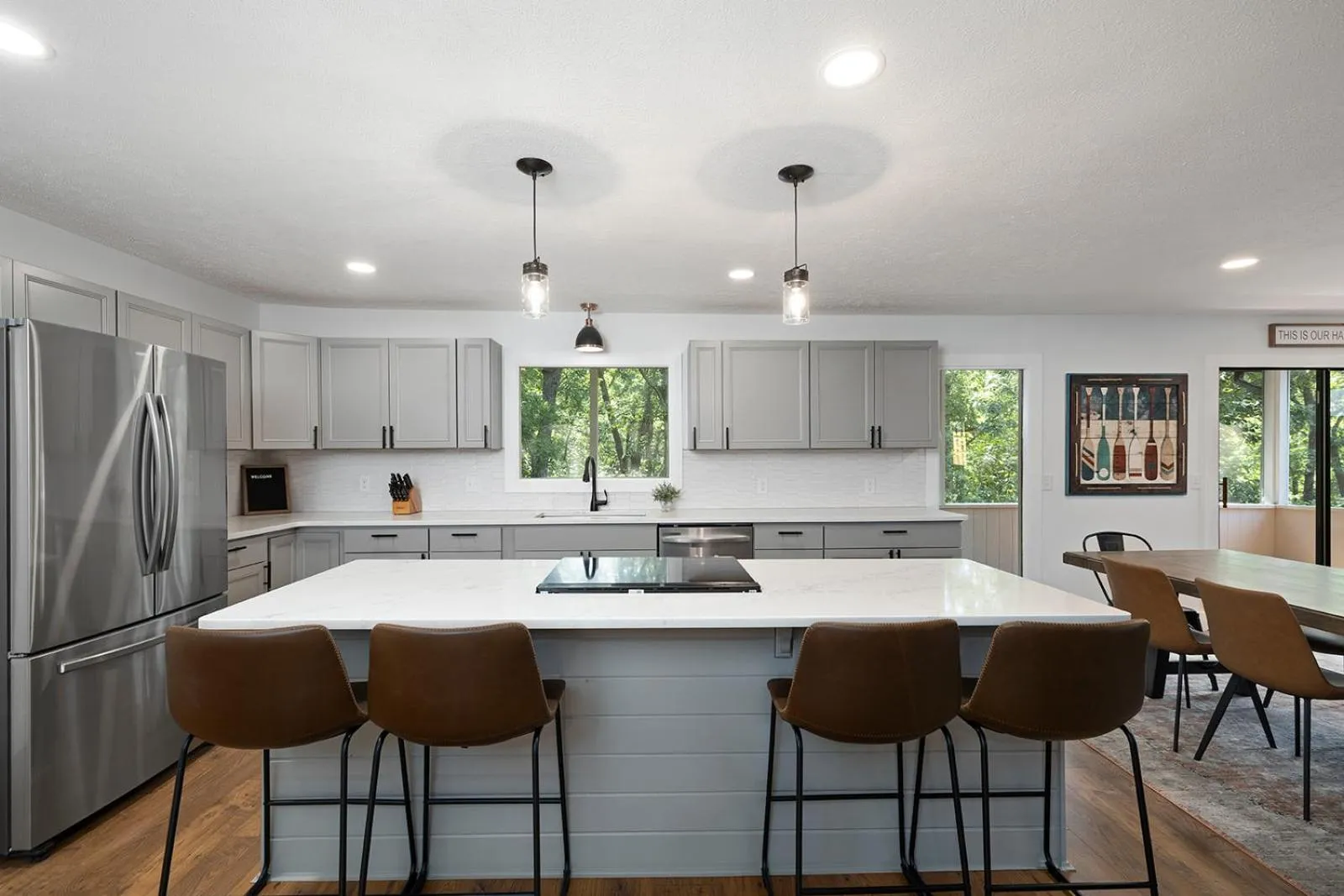 Kitchen or kitchenette in The Lofts on Indian Point - Near Silver Dollar City