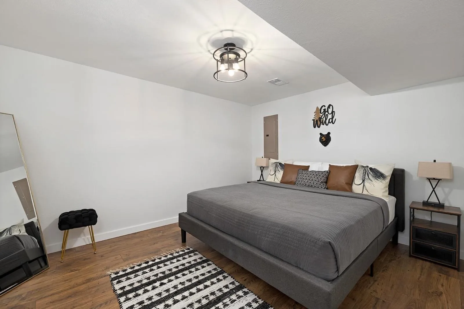 Bedroom, Bed in The Lofts on Indian Point - Near Silver Dollar City