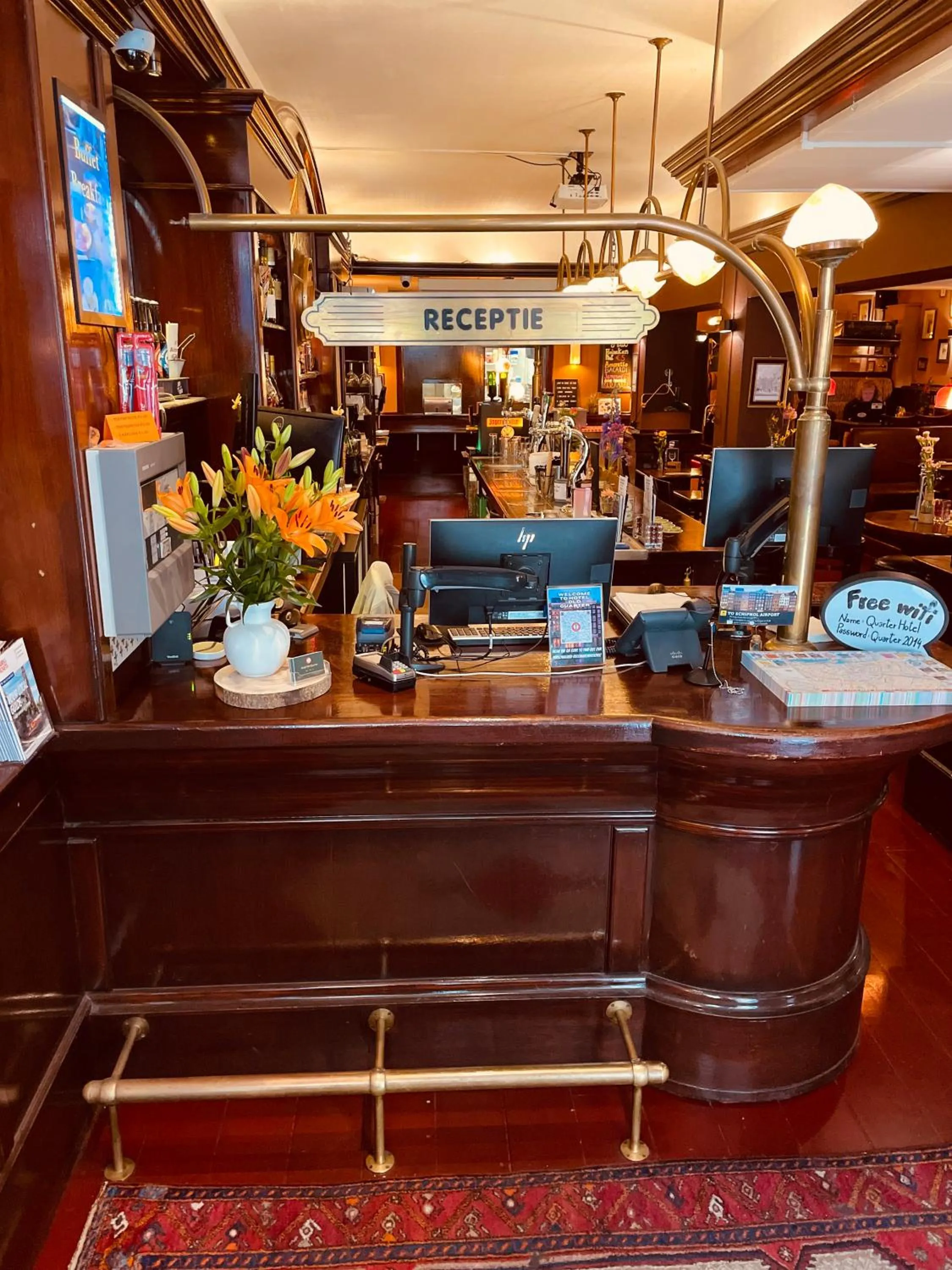 Lobby or reception in Hotel Old Quarter