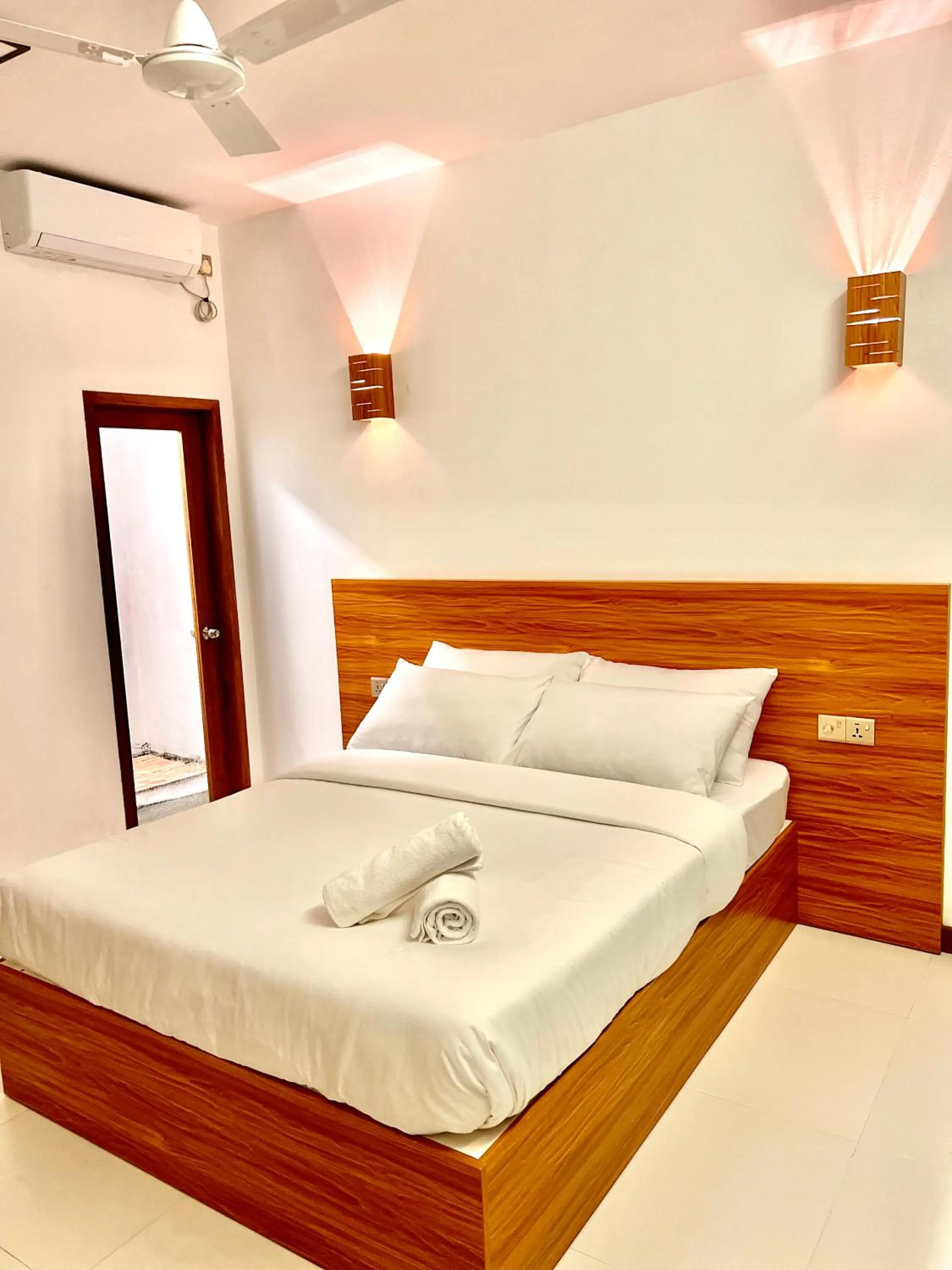 Bed in Vilu Residence