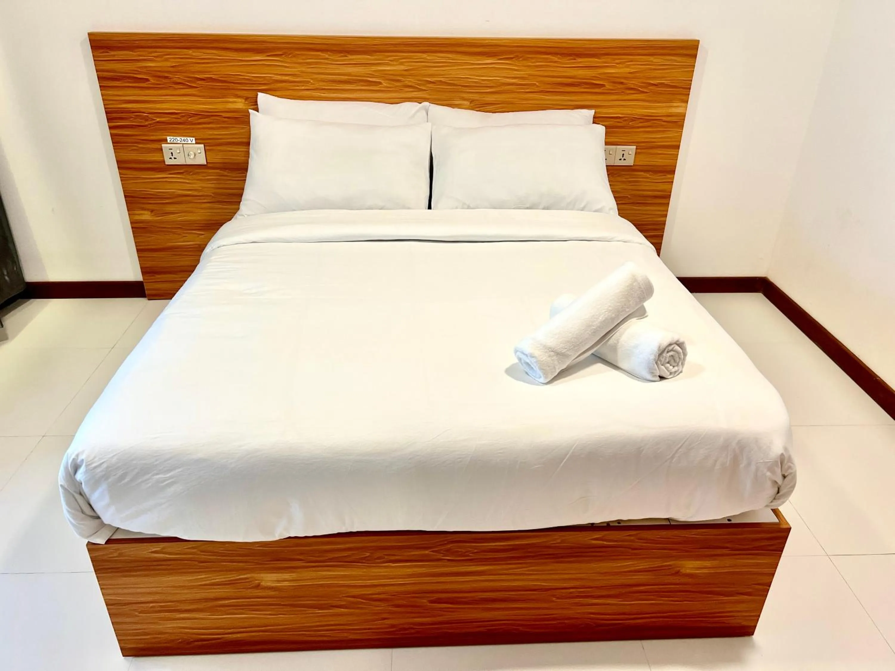 Bed in Vilu Residence