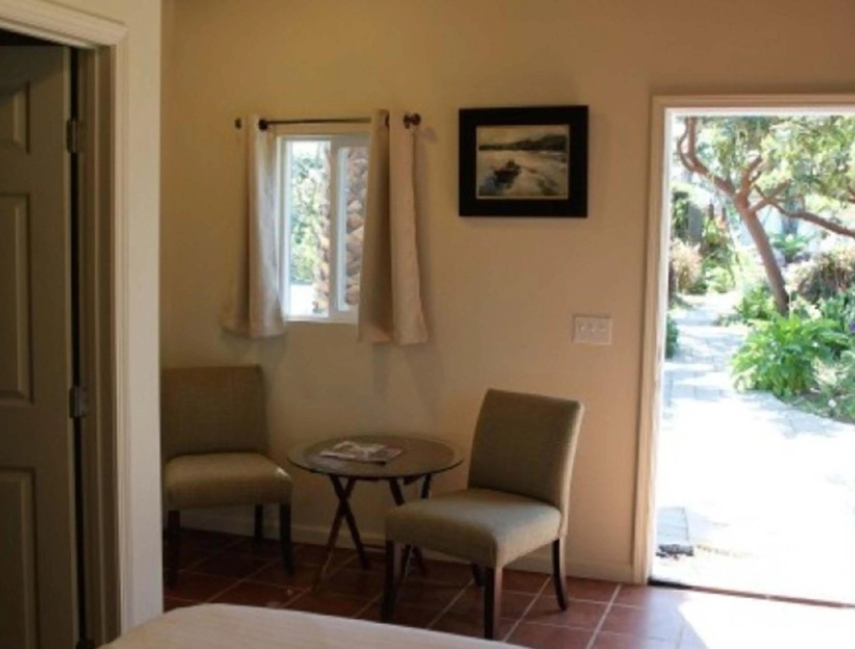 Seating area in Back Bay Inn