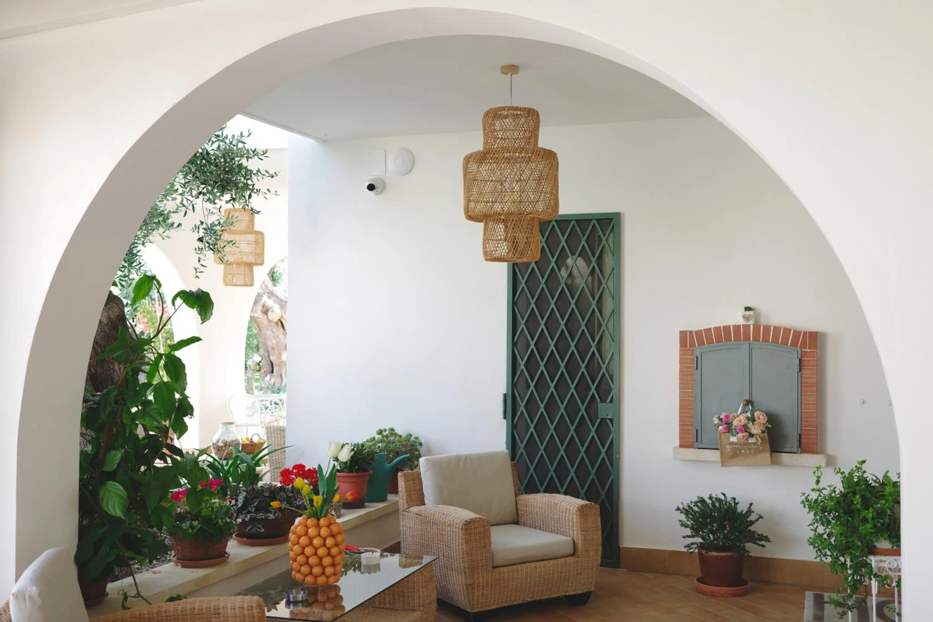 Patio in L'Ulivo Bed and Breakfast