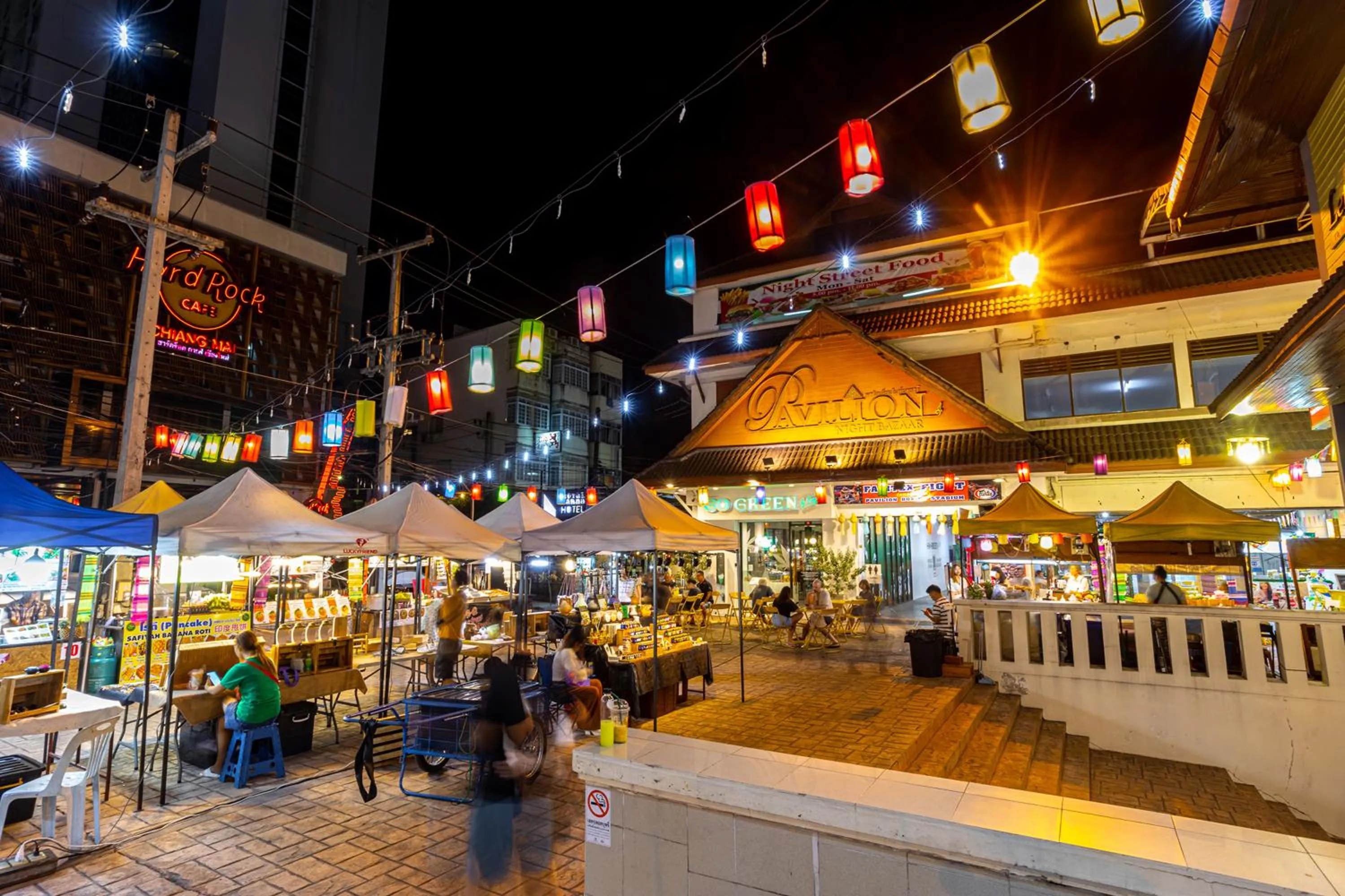 City view in L MINITEL at Night Bazaar Chiangmai