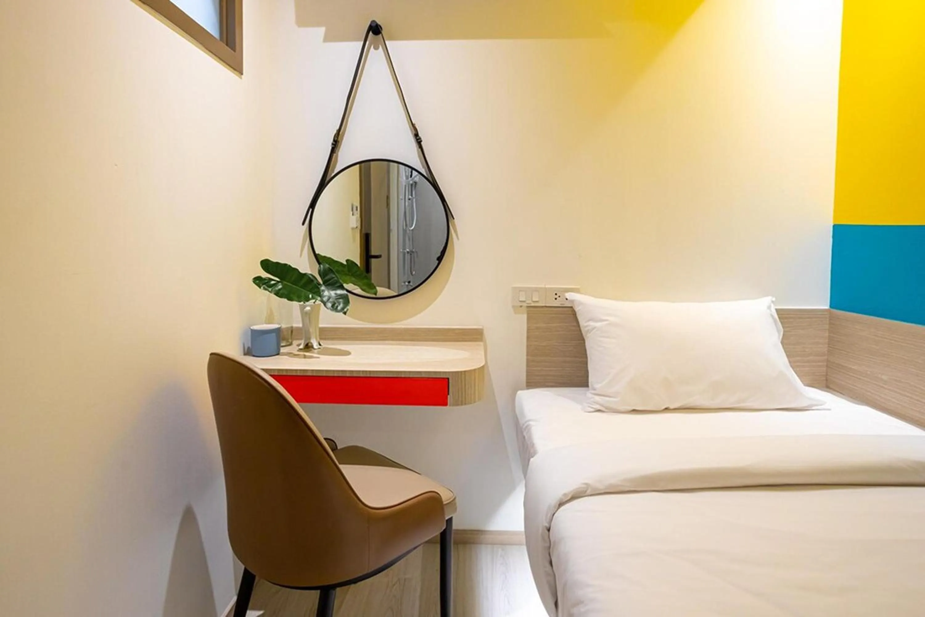 Bed in L MINITEL at Night Bazaar Chiangmai