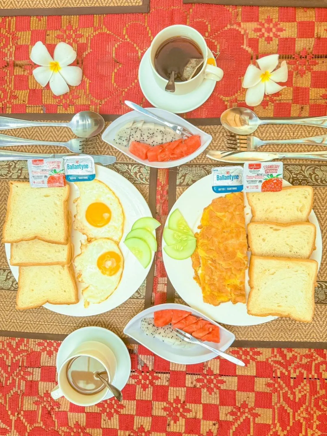 Breakfast in Luang Phasouk Hotel