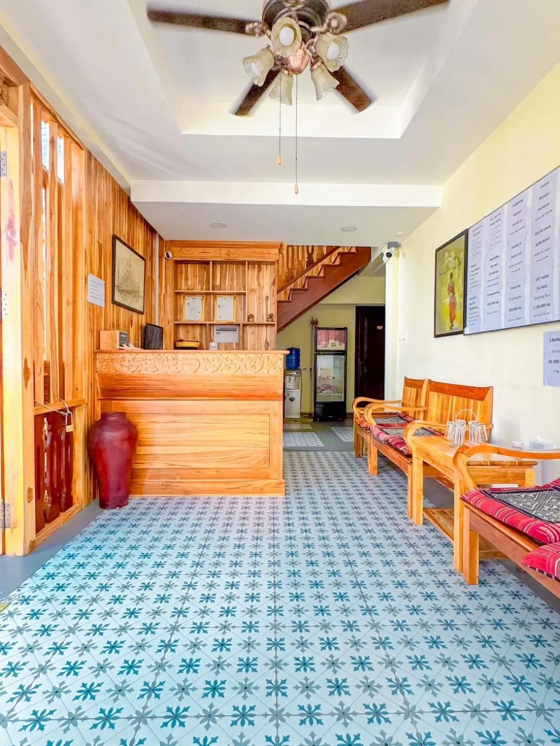 Lobby or reception in Luang Phasouk Hotel