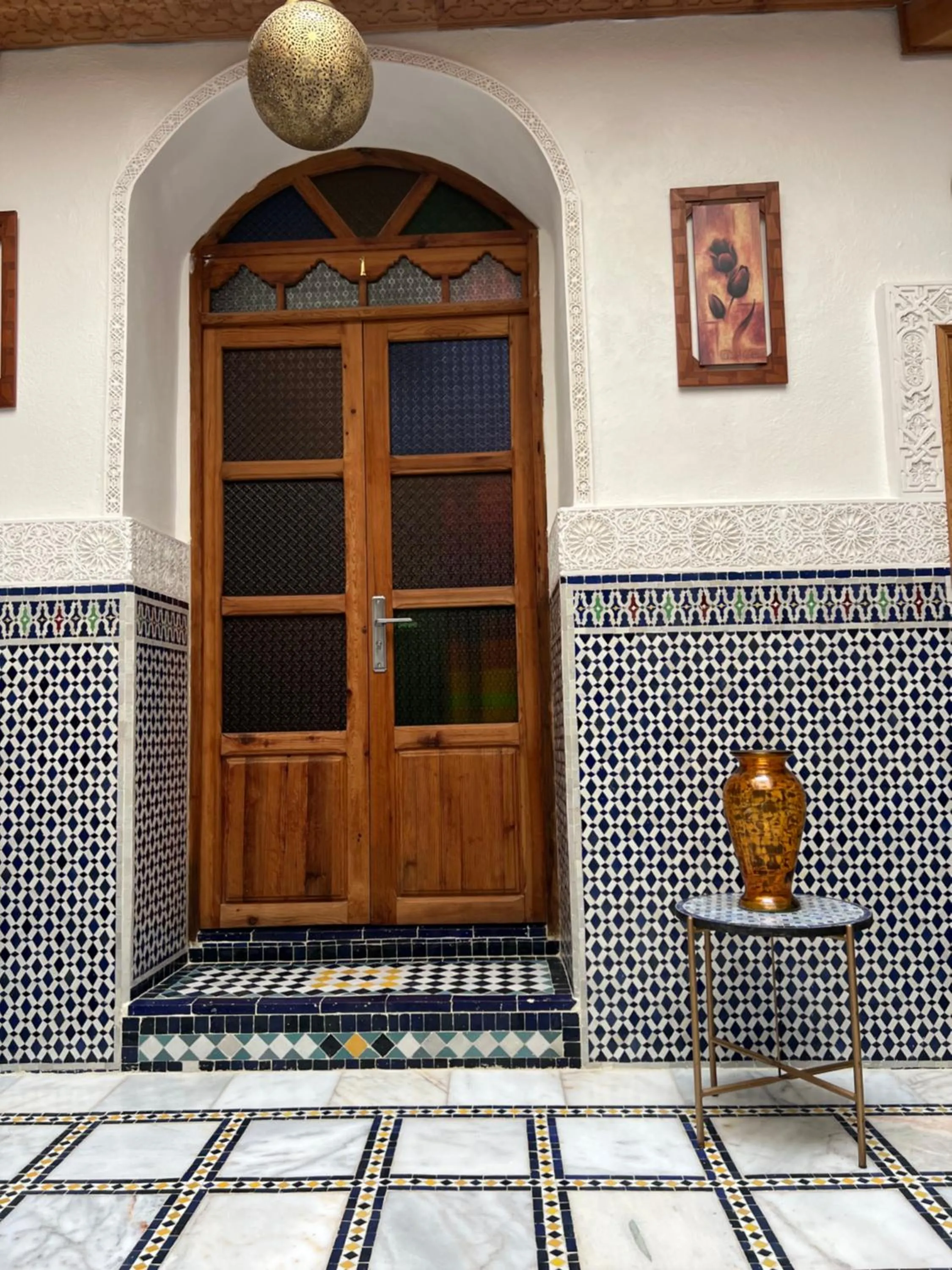 Facade/entrance in Riad Tafoukt Palace