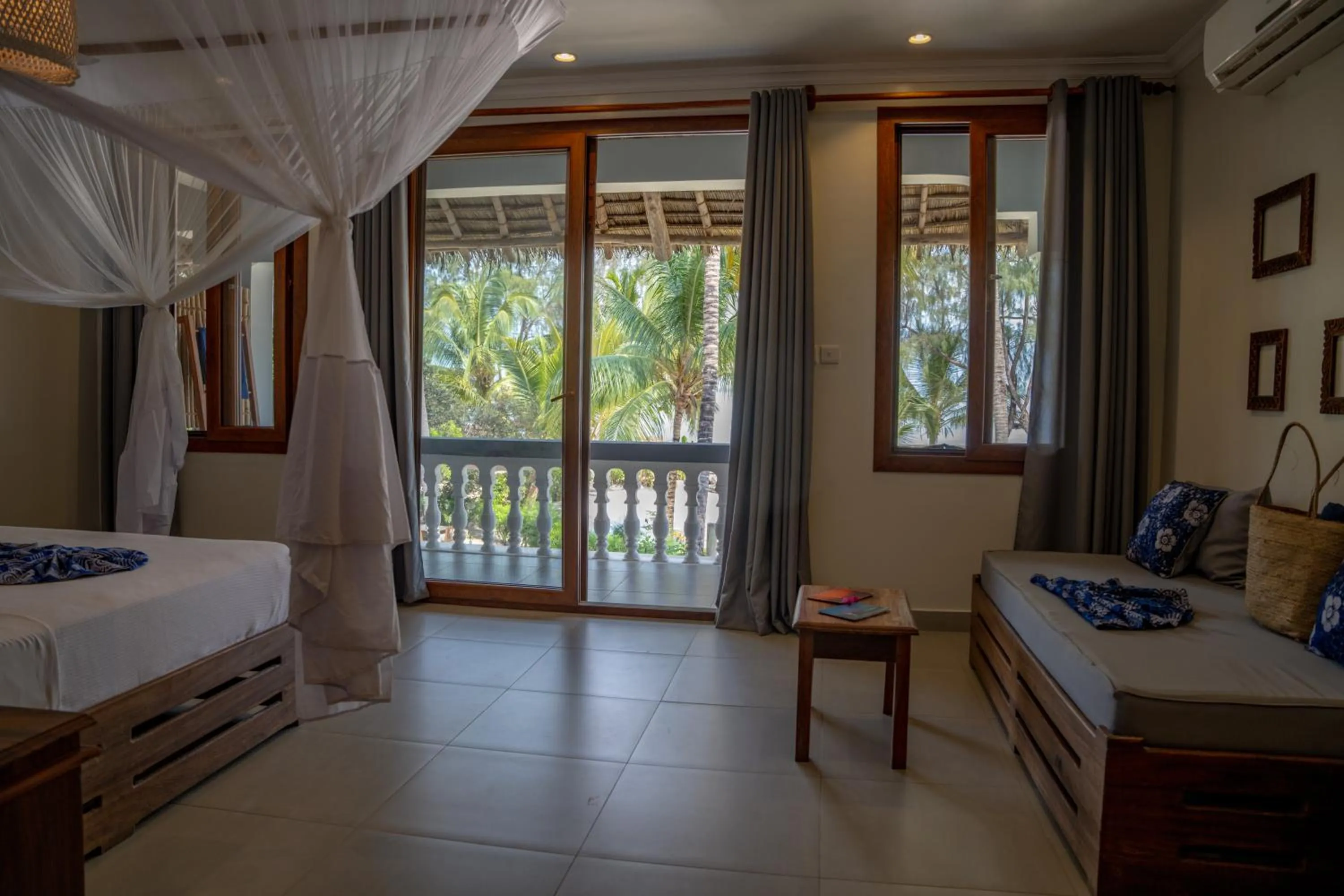 Bed in Michamvi Sunset Bay