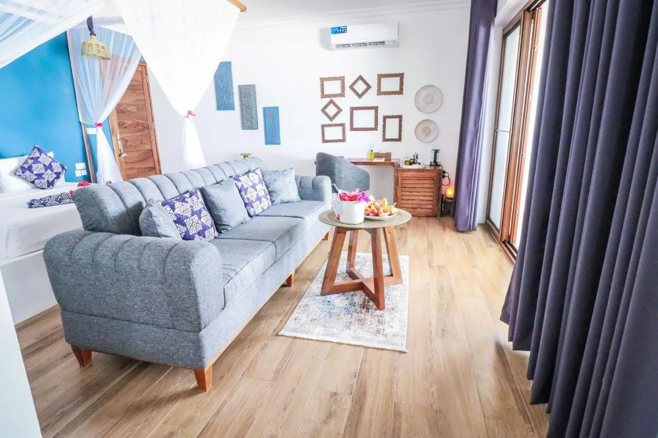 Living room in Michamvi Sunset Bay