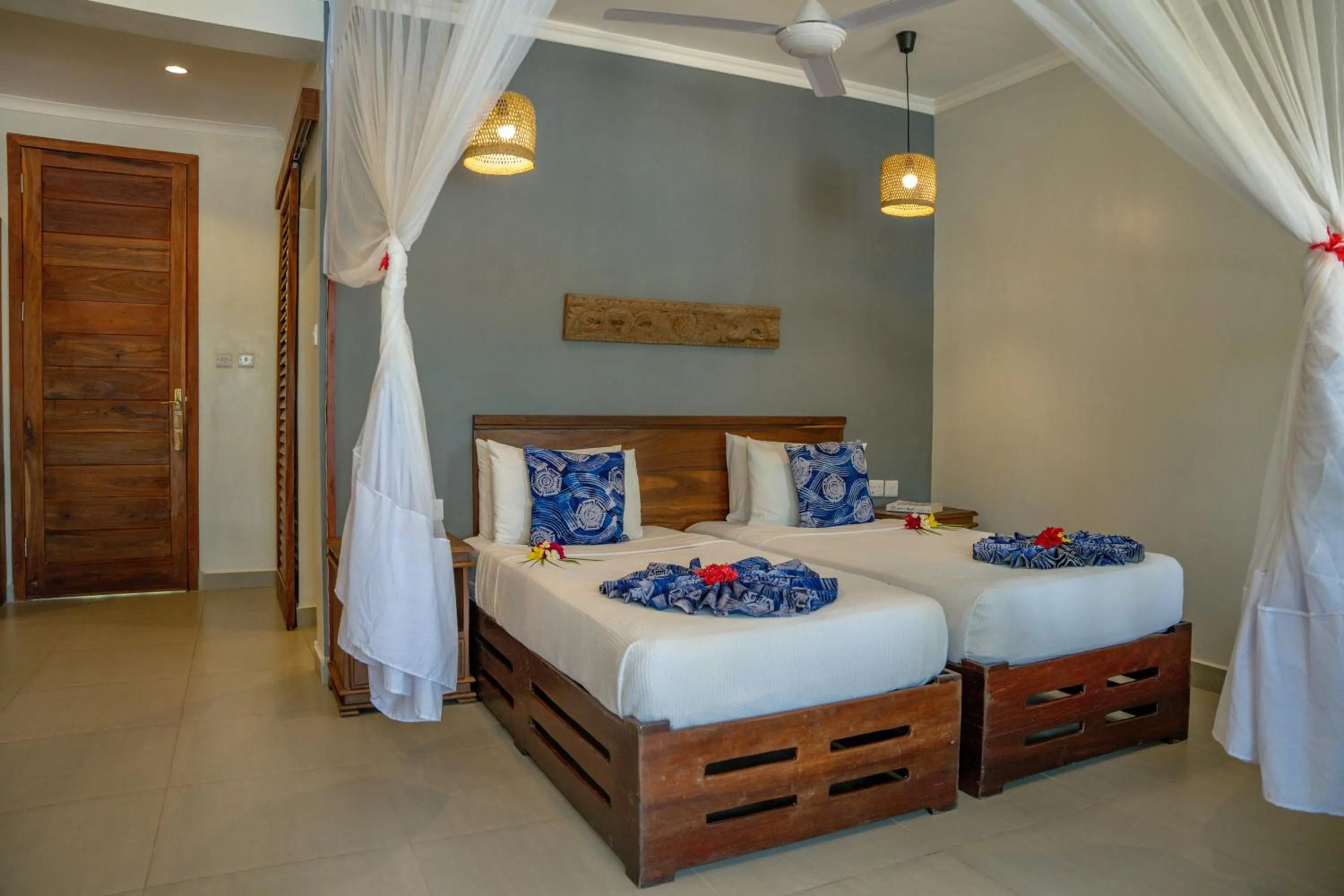 Bed in Michamvi Sunset Bay