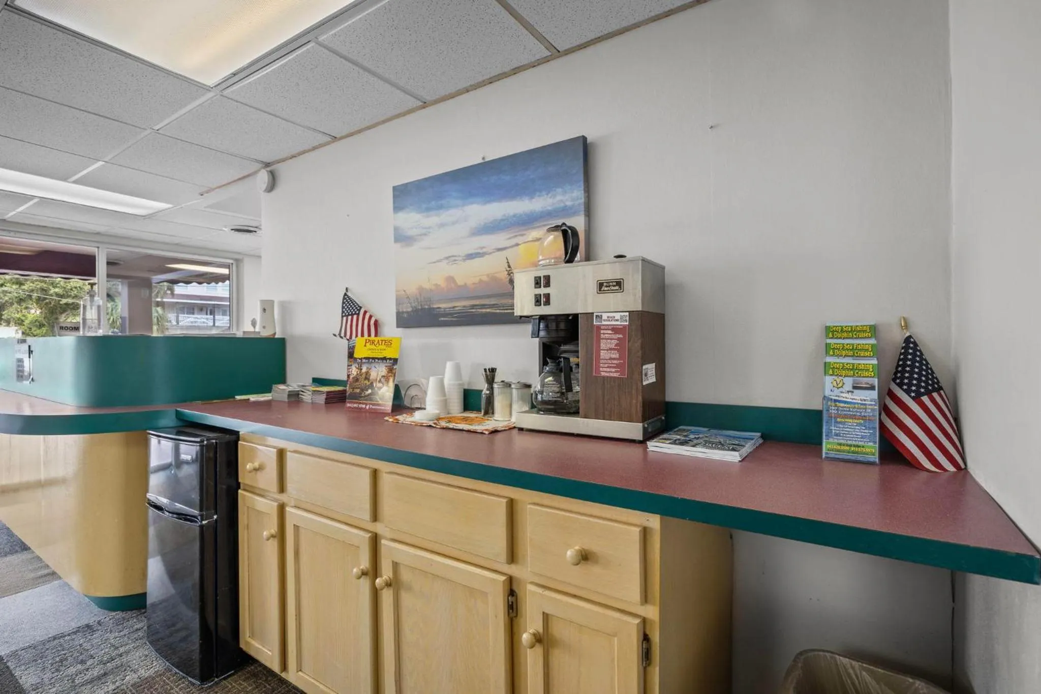 Lobby or reception in Oasis Hotel