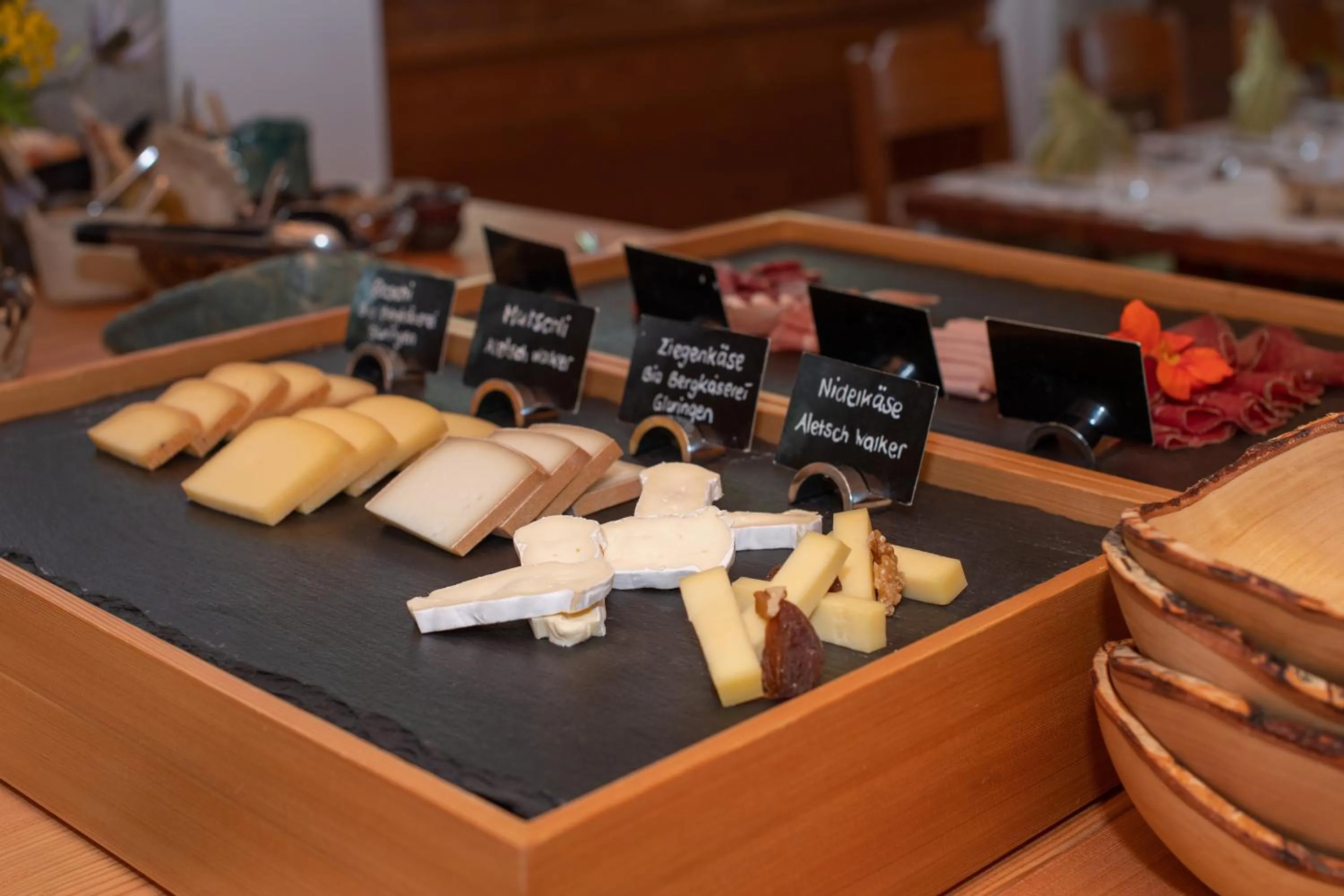 Buffet breakfast in Hotel Glocke