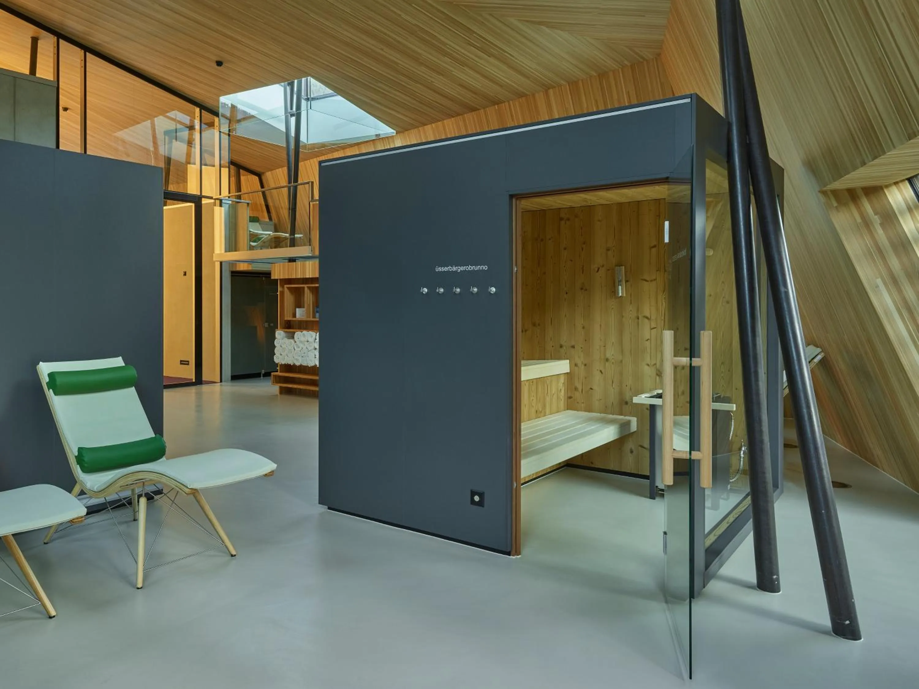 Sauna in Hotel Glocke