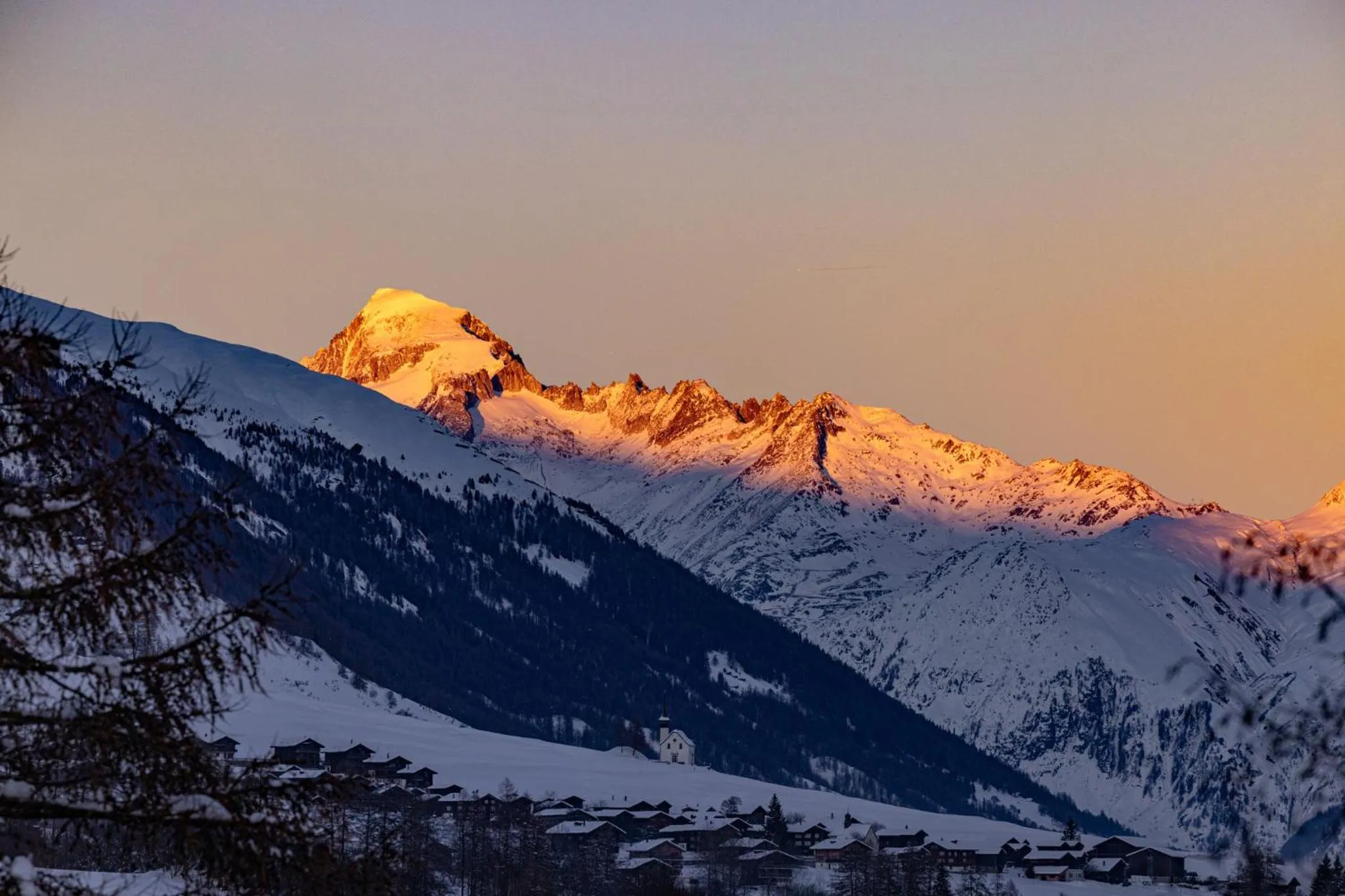 Natural landscape in Hotel Glocke