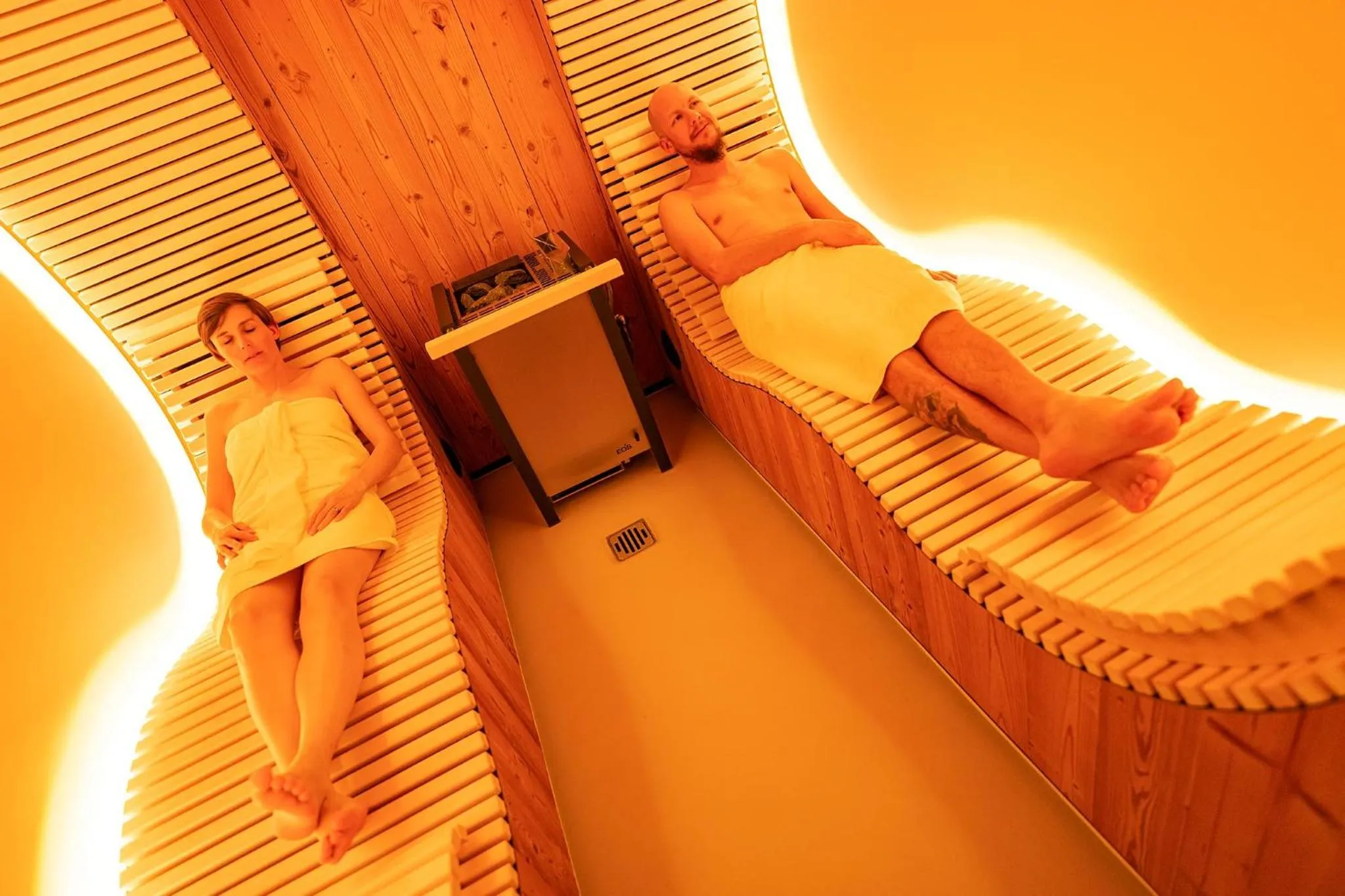 Sauna in Hotel Glocke