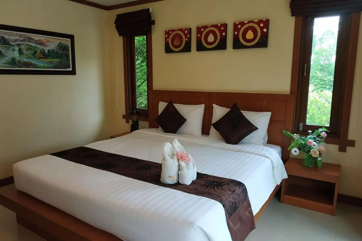 Bed in Tonkhao Resort