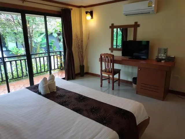 Bed in Tonkhao Resort