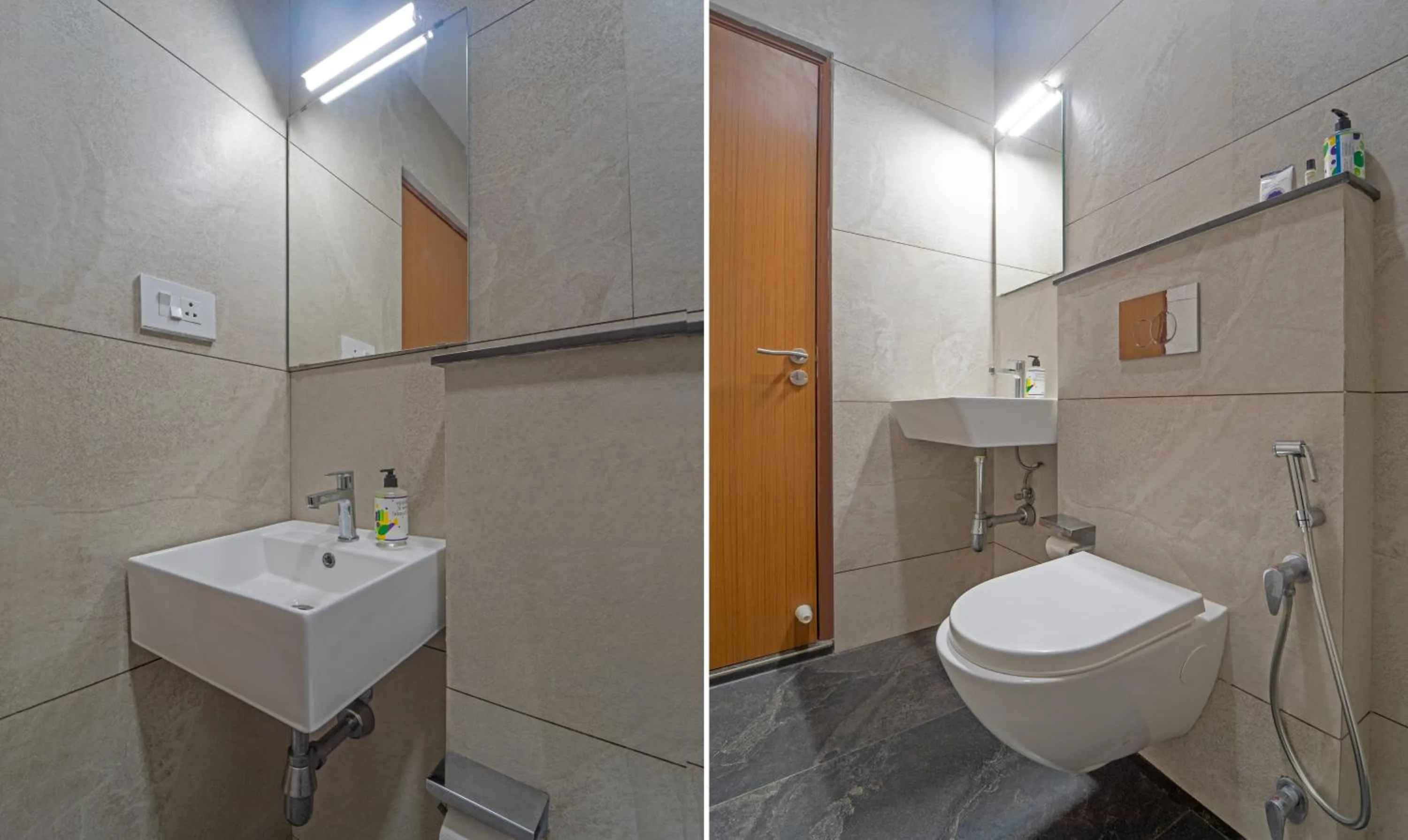 Bathroom in Itsy Hotels Avani Stays, Vyttila, Kochi