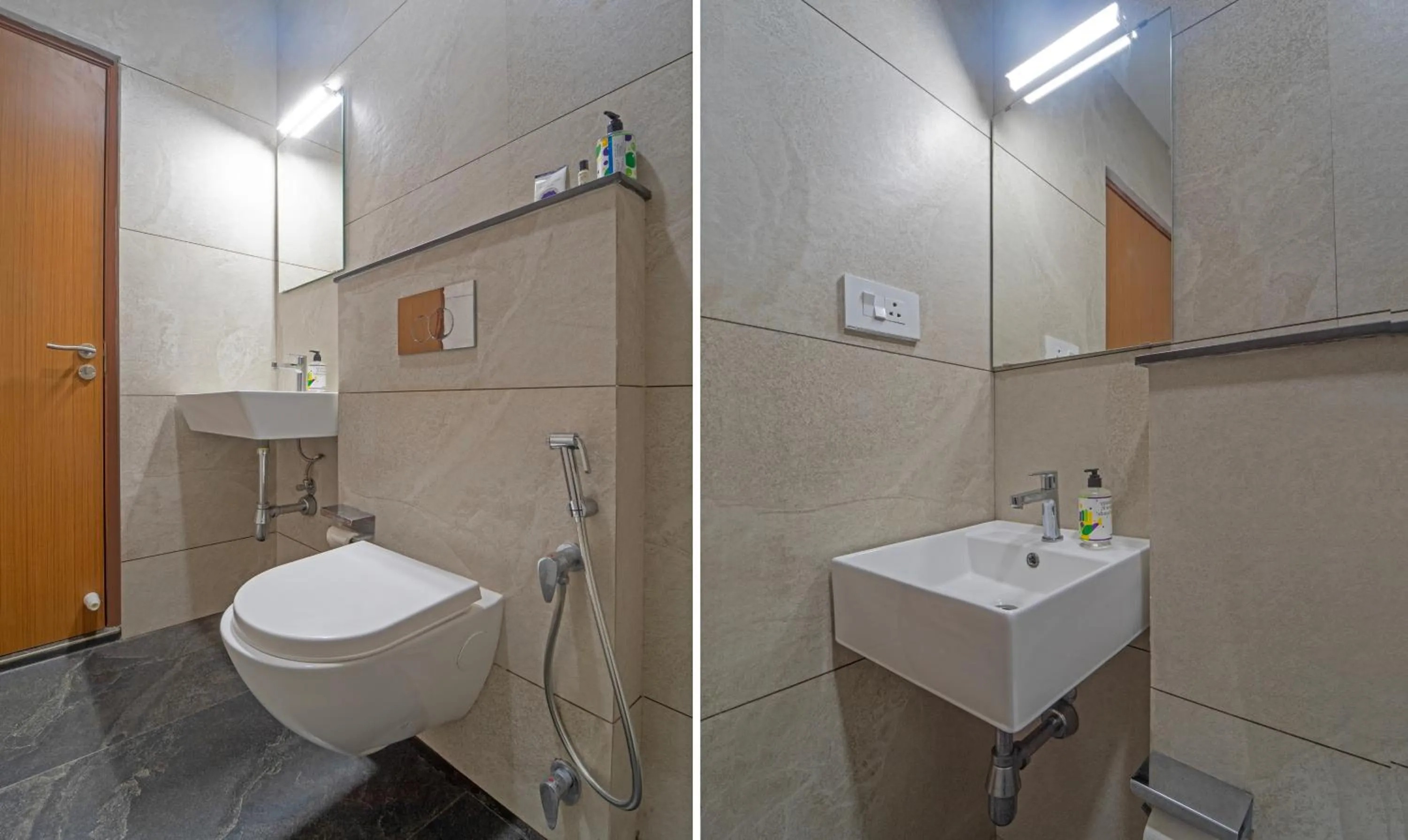 Bathroom in Itsy Hotels Avani Stays, Vyttila, Kochi