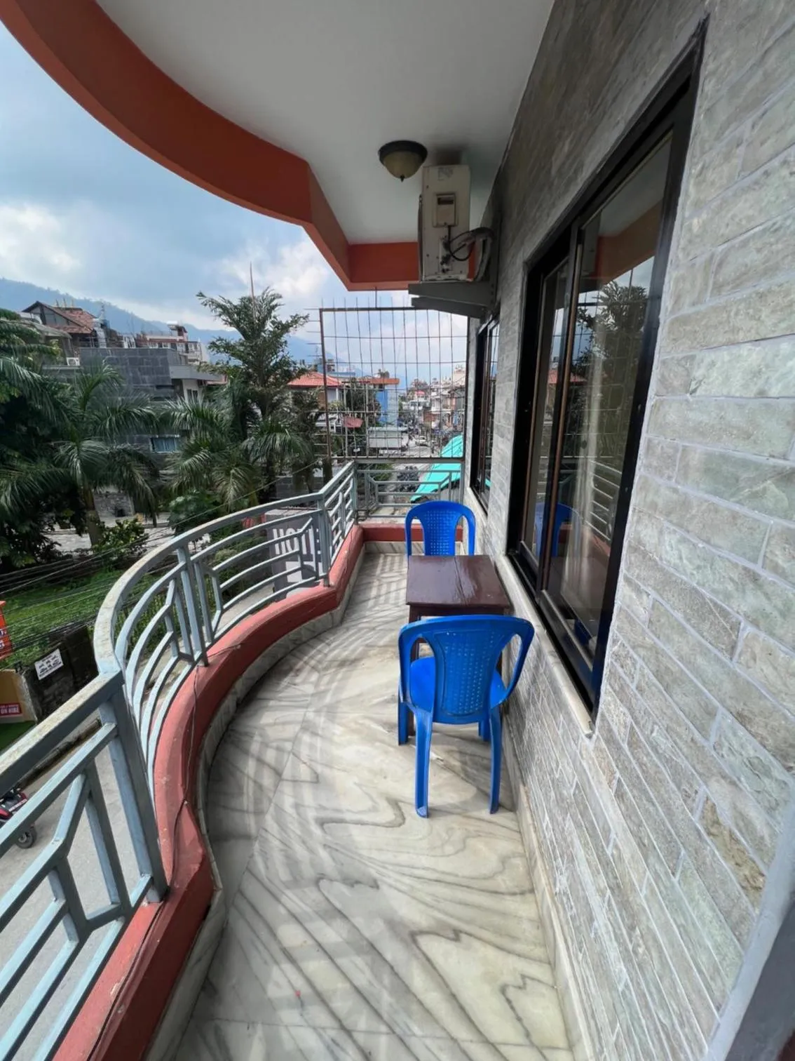 Balcony/Terrace in Hotel Donosti Pokhara