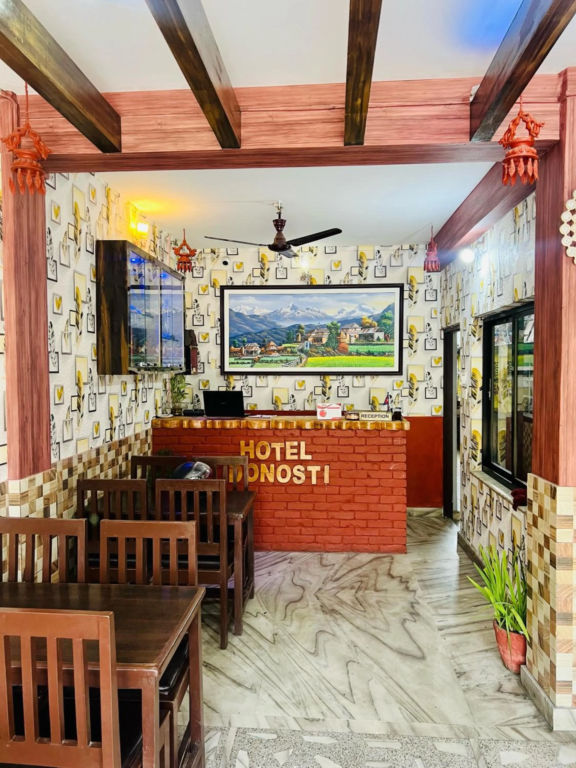 Restaurant/places to eat in Hotel Donosti Pokhara
