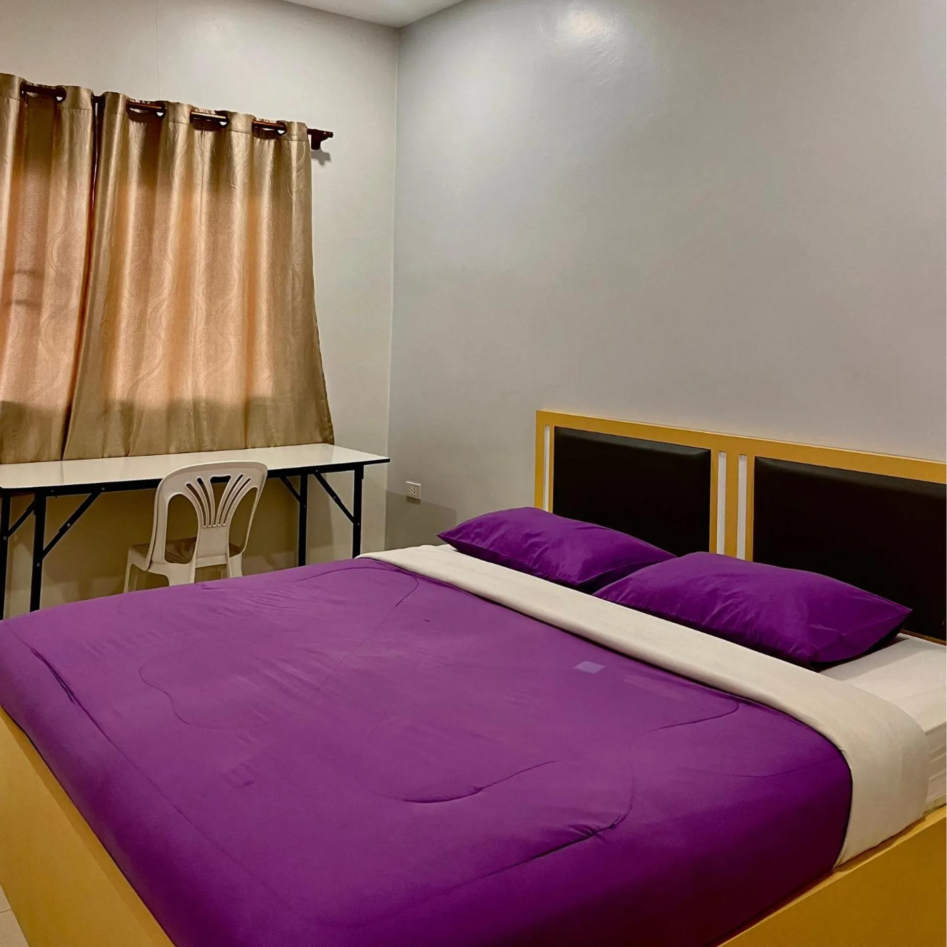 Bed in บ้านพักสิริ มุกดาหาร (Baan Siri Mukdahan)