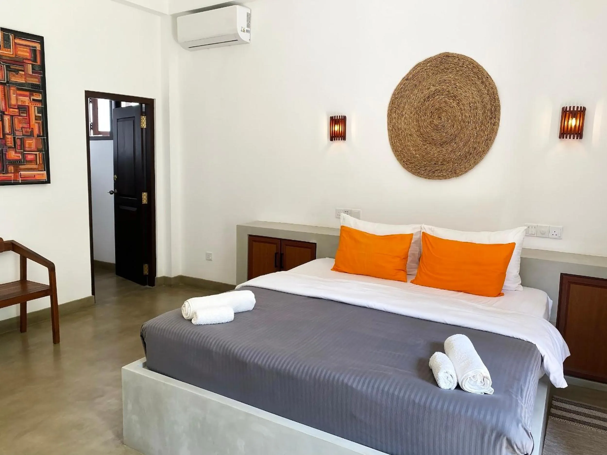 Bedroom, Bed in Lum Residence