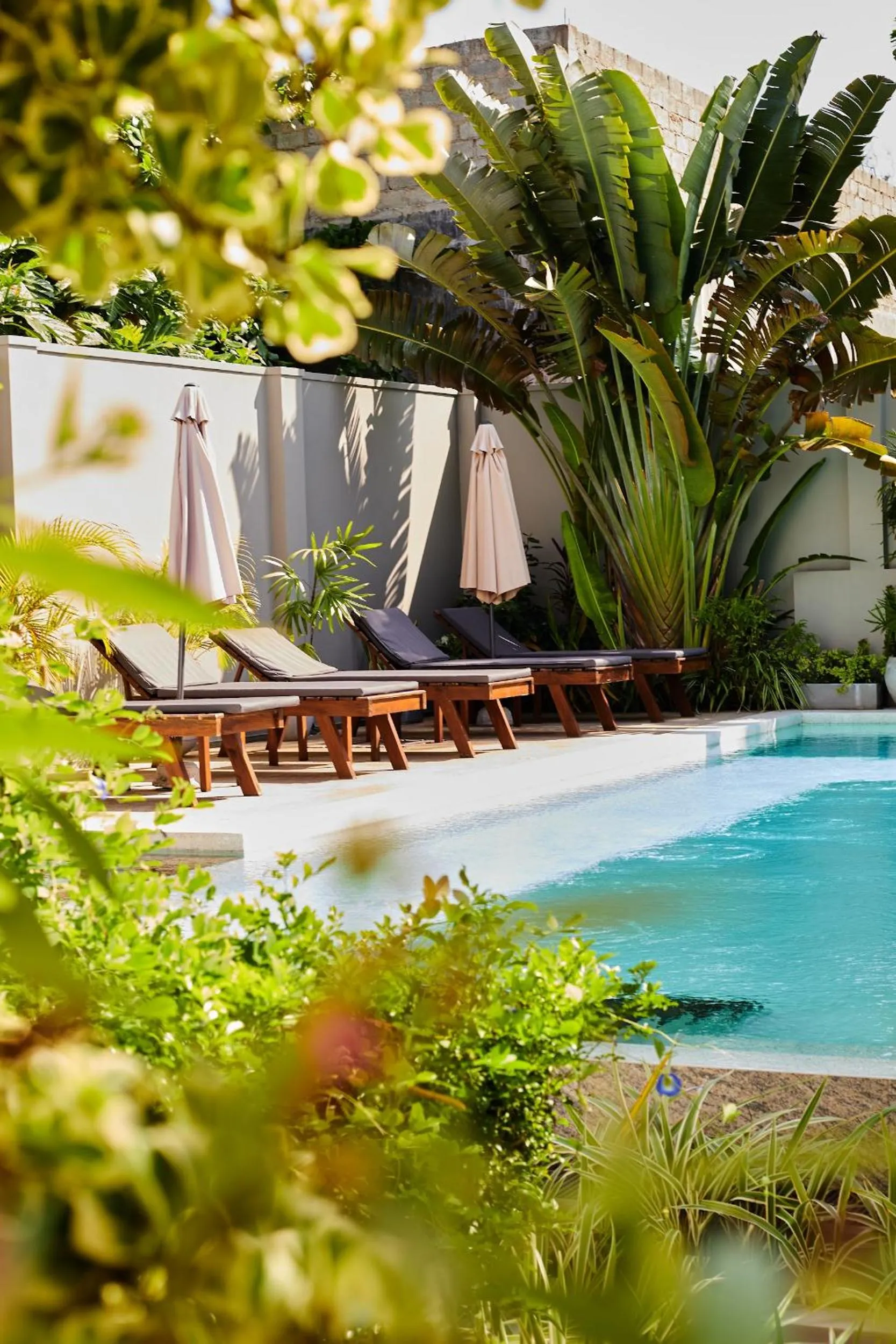 Pool view in Lum Residence