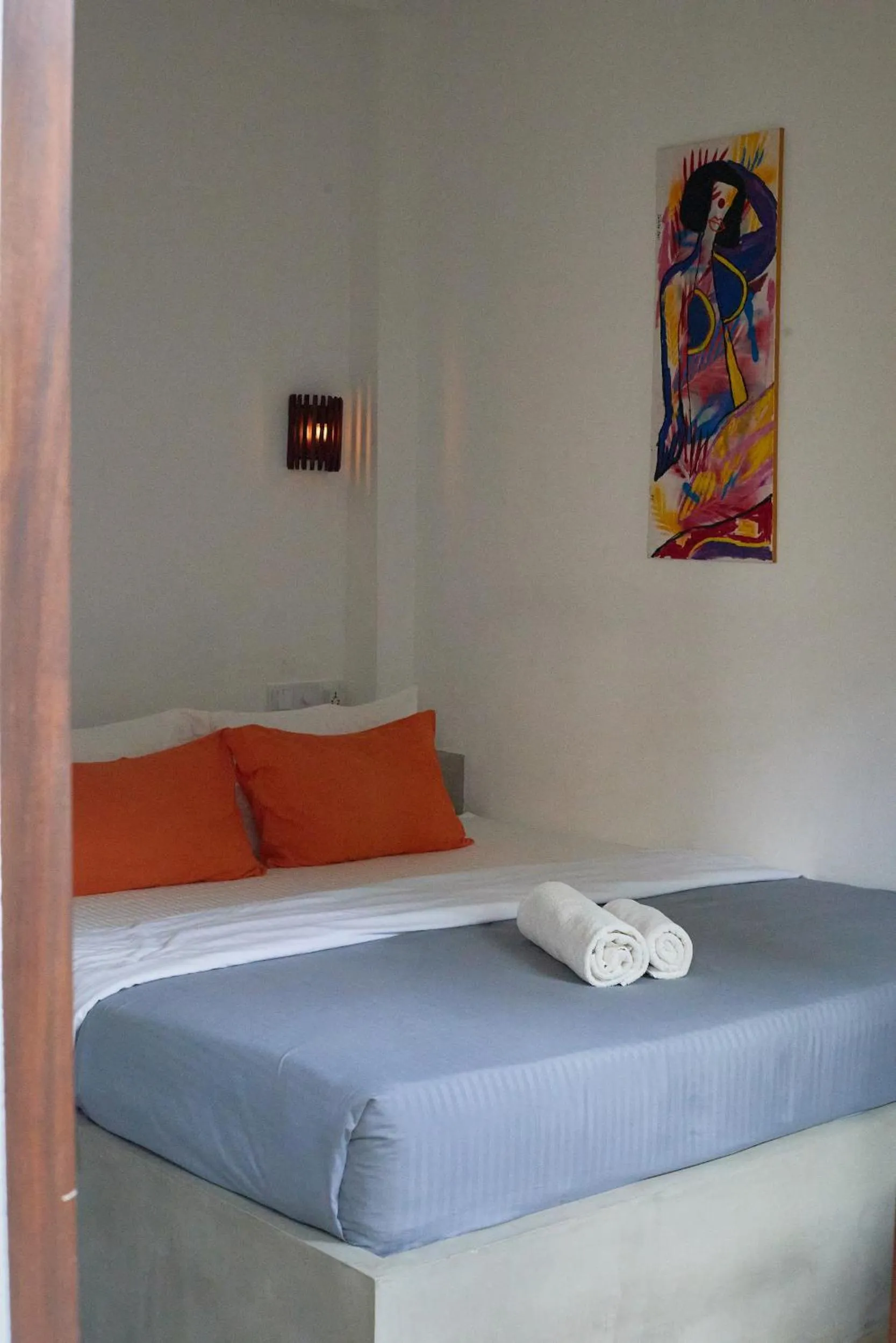 Photo of the whole room, Bed in Lum Residence