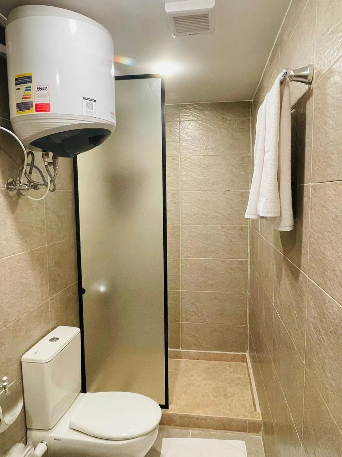 Shower in Grand Museum Pyramids View Hotel