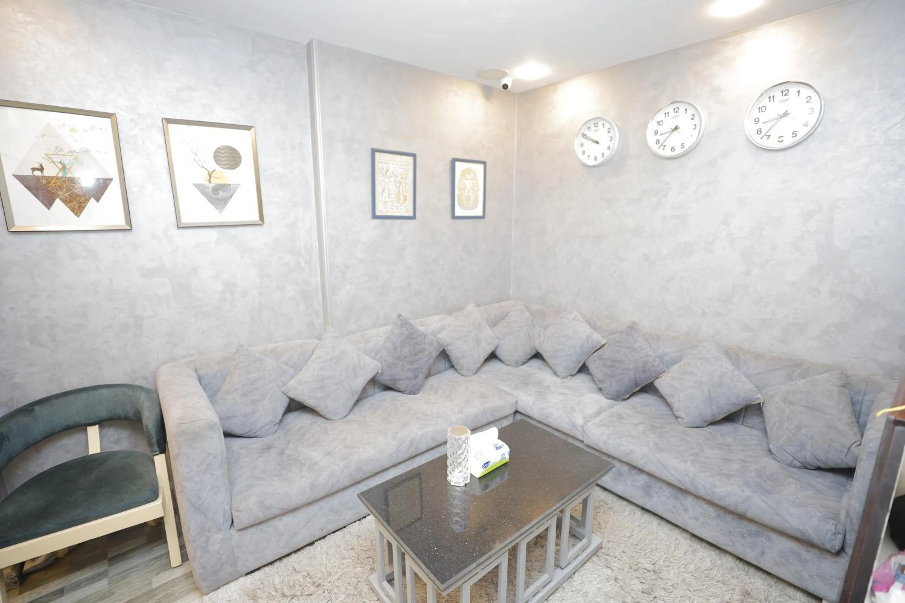 Living room in Grand Museum Pyramids View Hotel