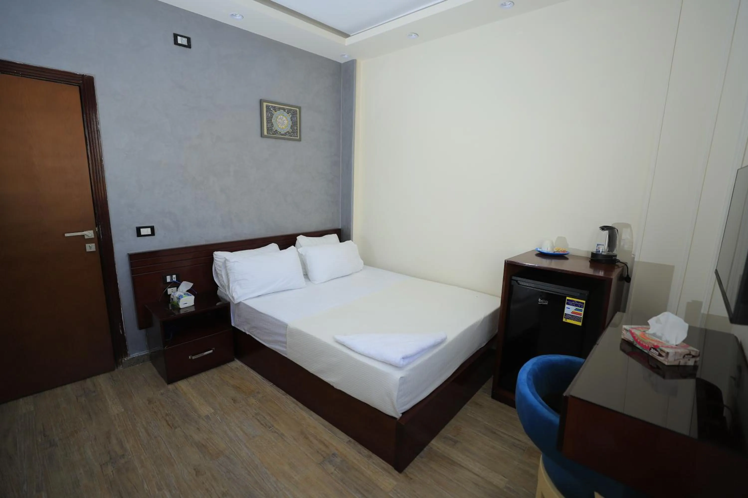 Bed in Grand Museum Pyramids View Hotel