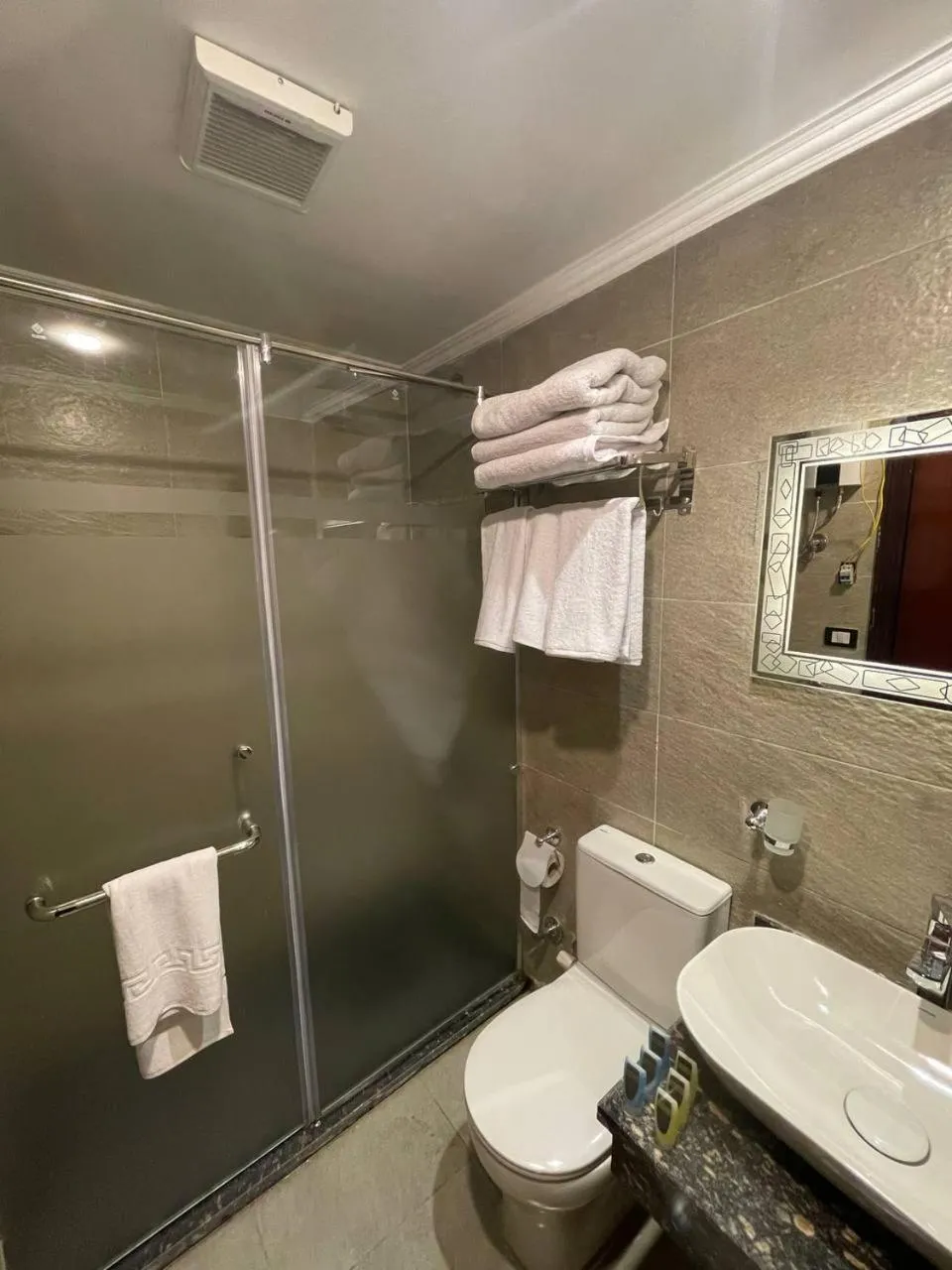 Bathroom in Grand Museum Pyramids View Hotel