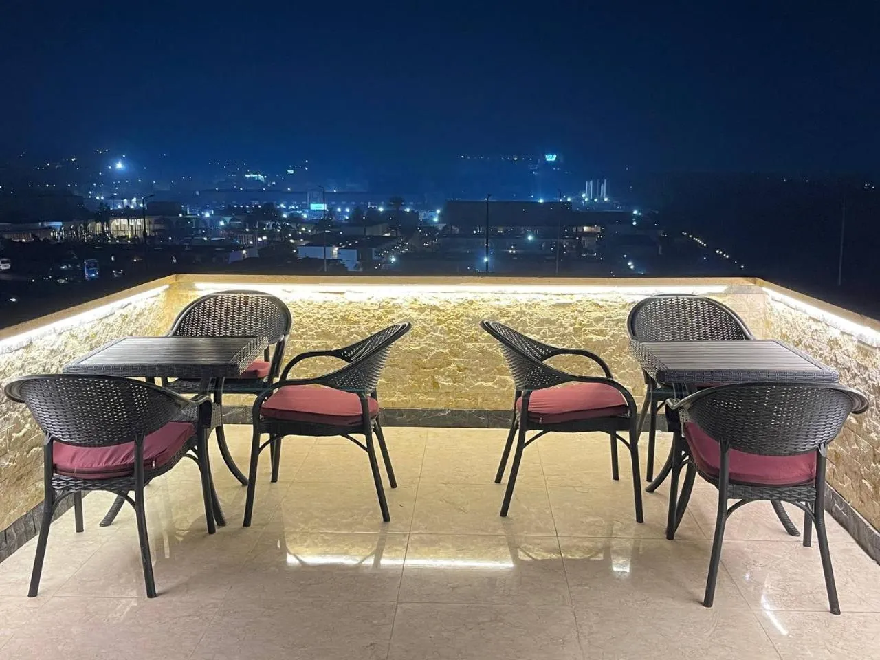 Patio in Grand Museum Pyramids View Hotel