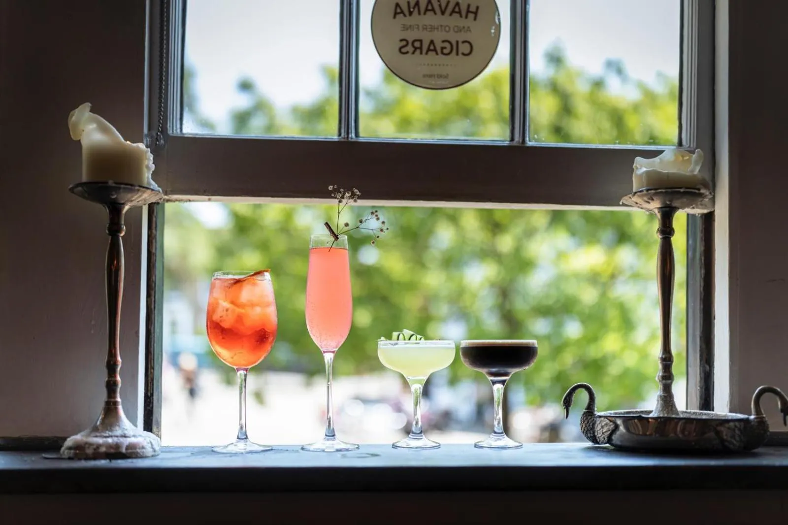 Food and drinks in The Swan Inn