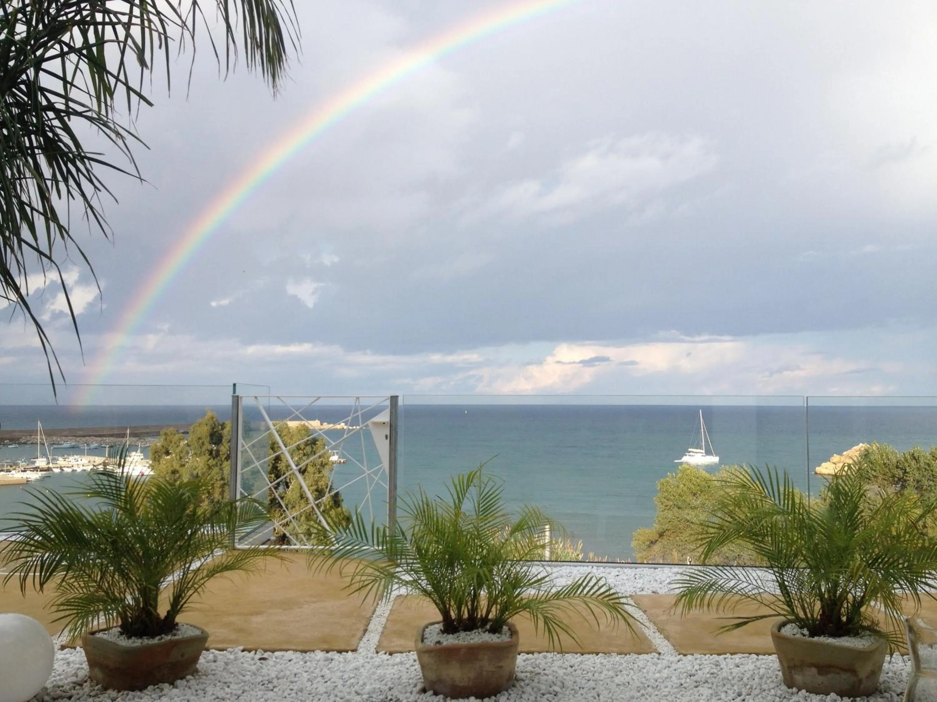 View (from property/room) in A Tonnara