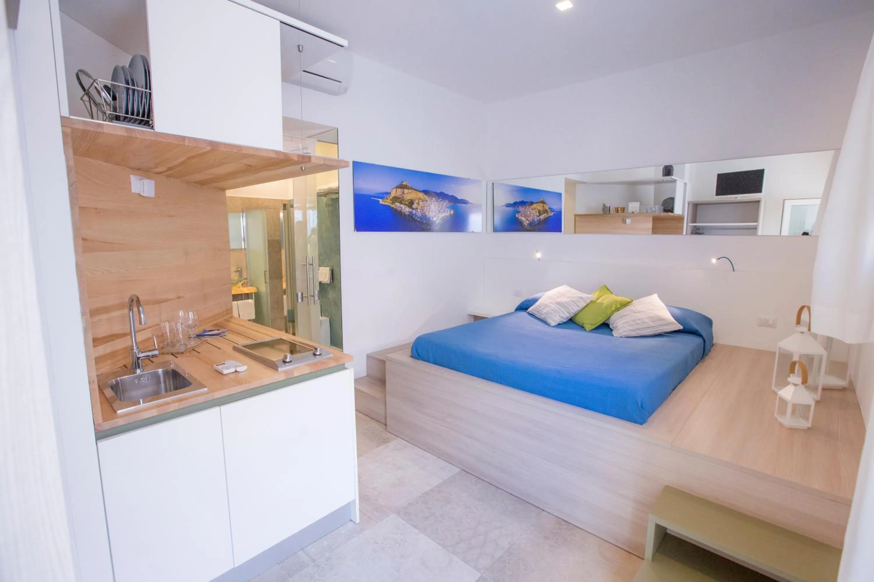 Bedroom, Bed in A Tonnara